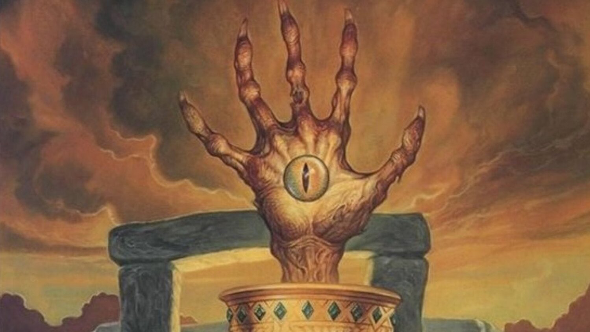 Dungeons & Dragons film features the eye and the hand of Vecna.