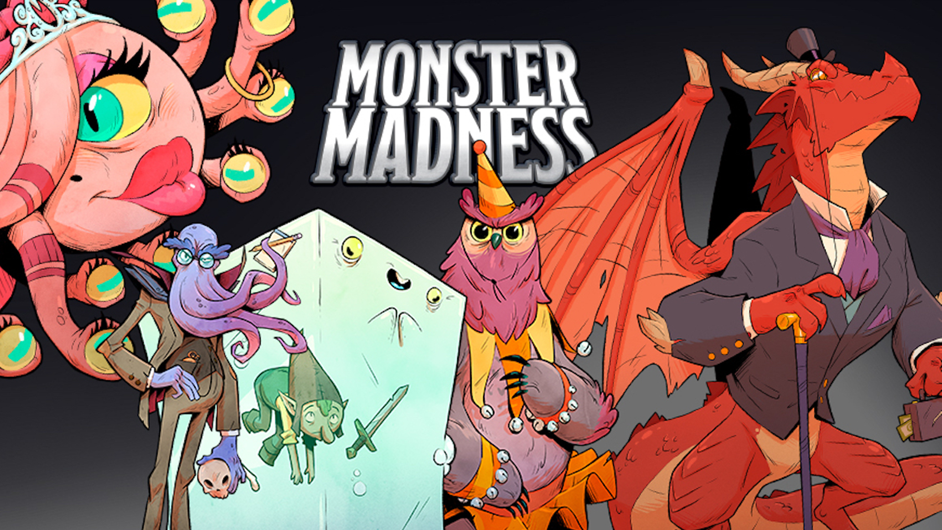 Dungeons & Dragons Dungeon Mayhem: Monster Madness artwork.