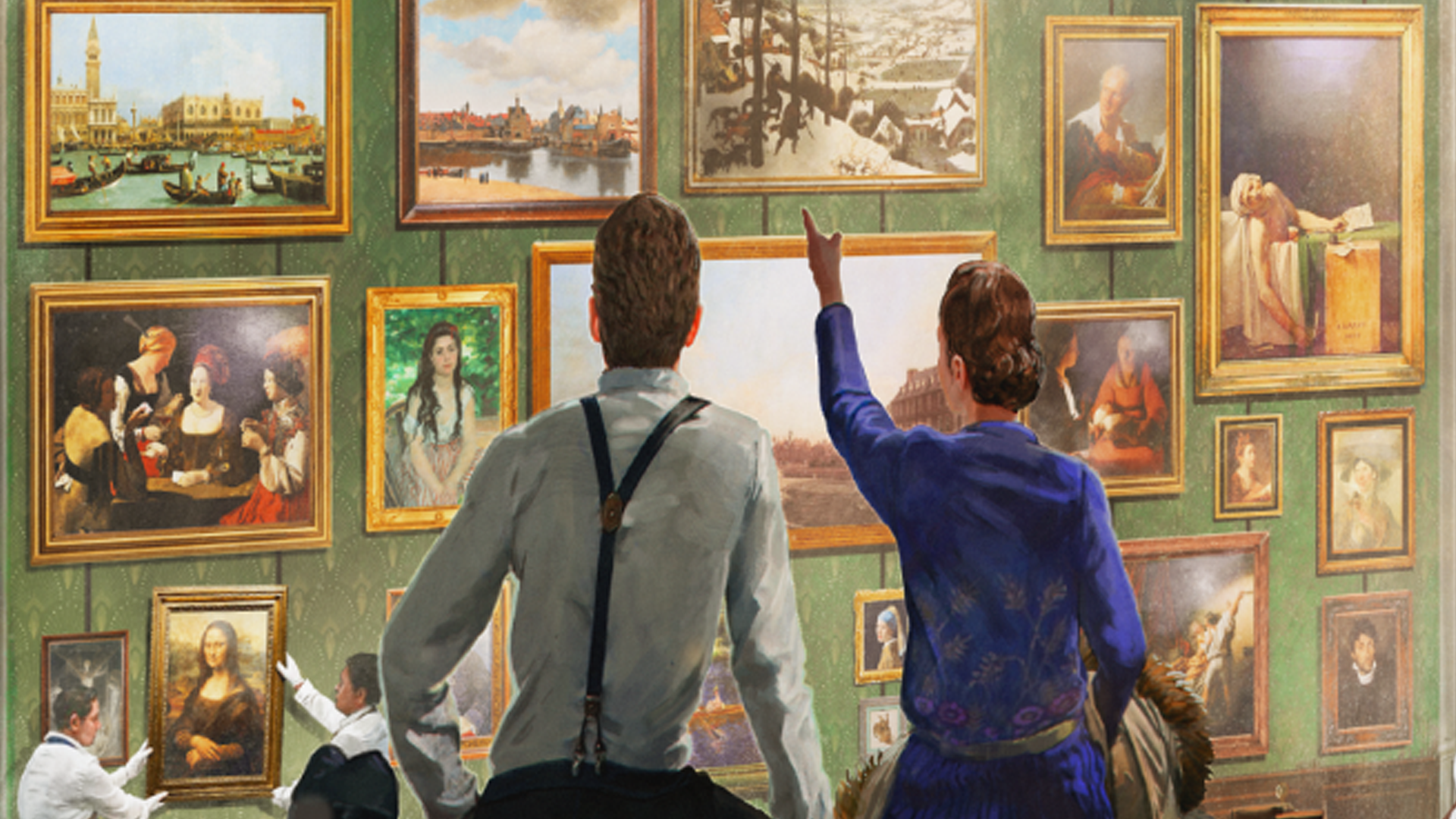 Image for Curate art wonders in Museum: Pictura, the first spin-off from the set-collecting board game