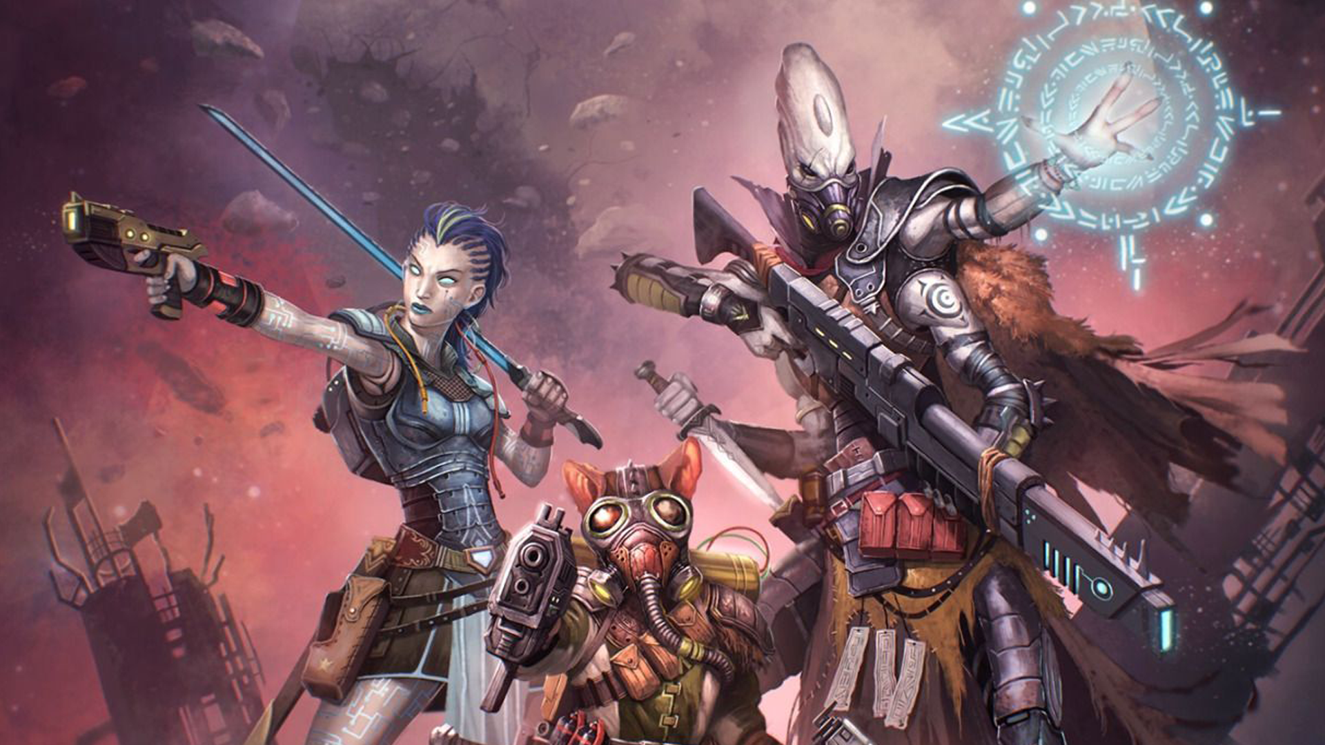 Image for Solo Starfinder RPG adventure Scoundrels in the Spike beams onto Alexa