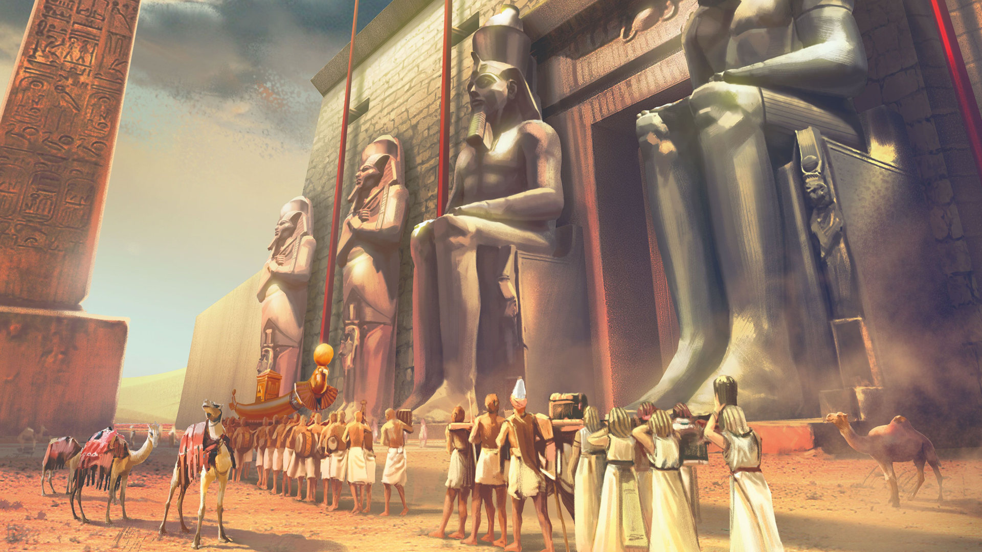 Image for Teotihuacan: City of Gods designers unveil new dice drafting board game Tekhenu: Obelisk of the Sun