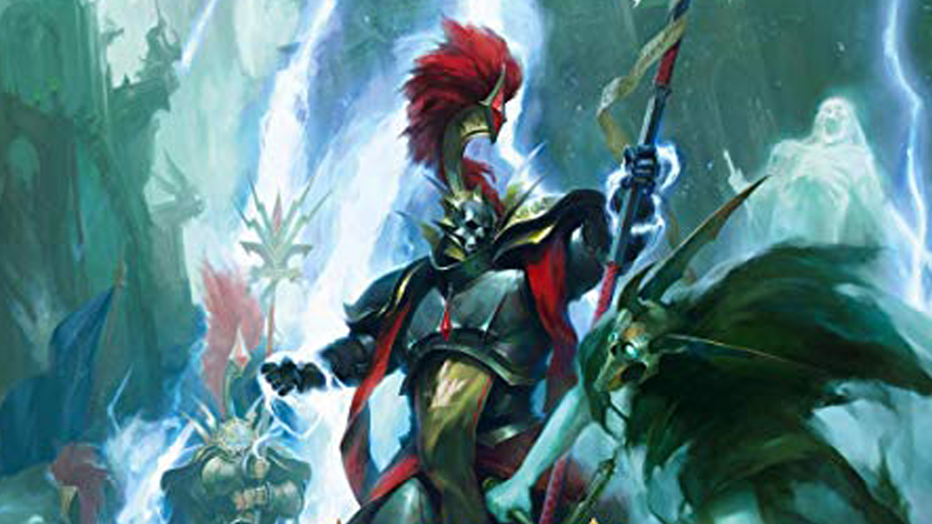 The front cover for the Age of Sigmar book Soul Wars