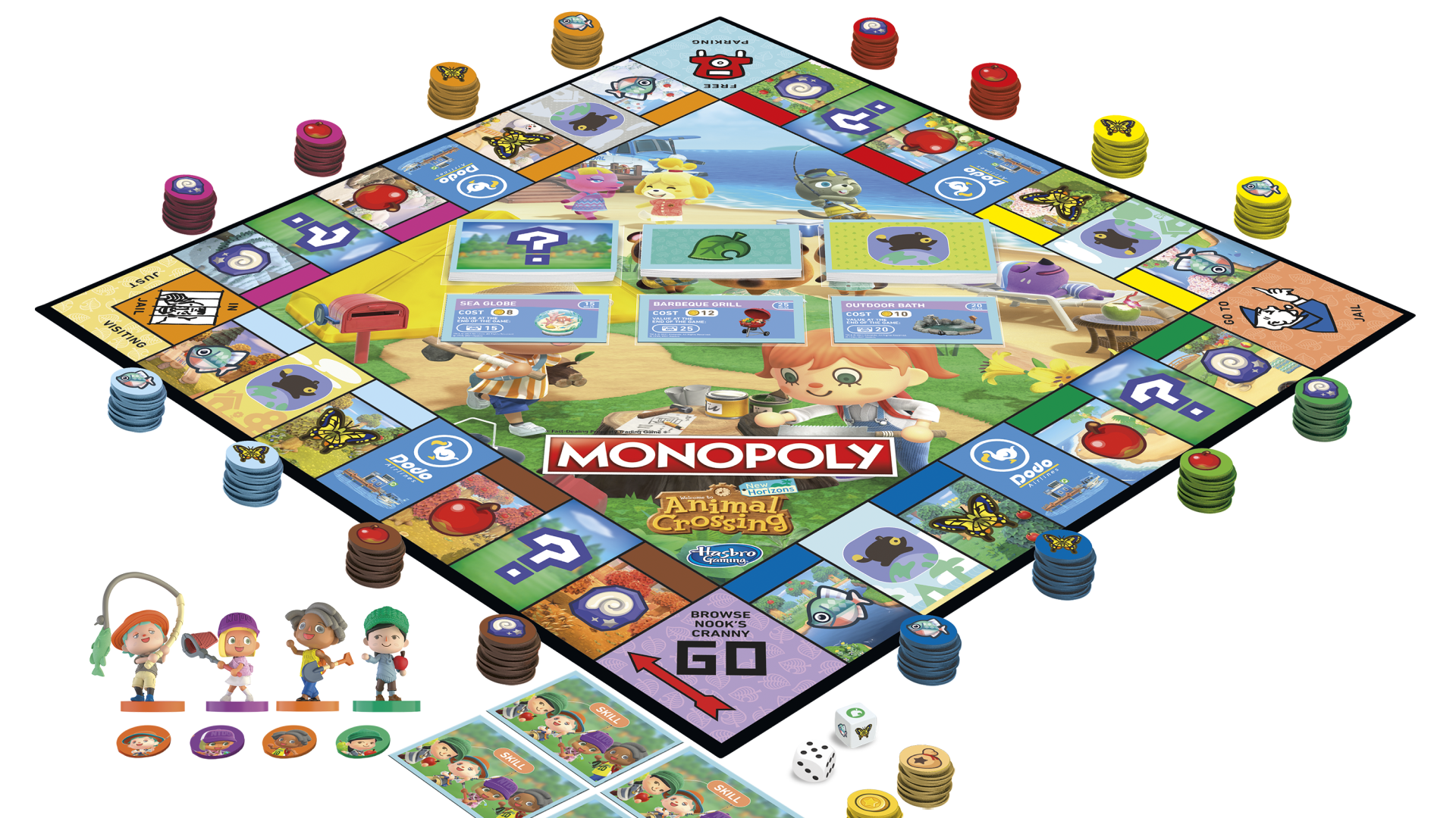 Image for Monopoly Animal Crossing officially releasing in August, despite already selling out in stores.