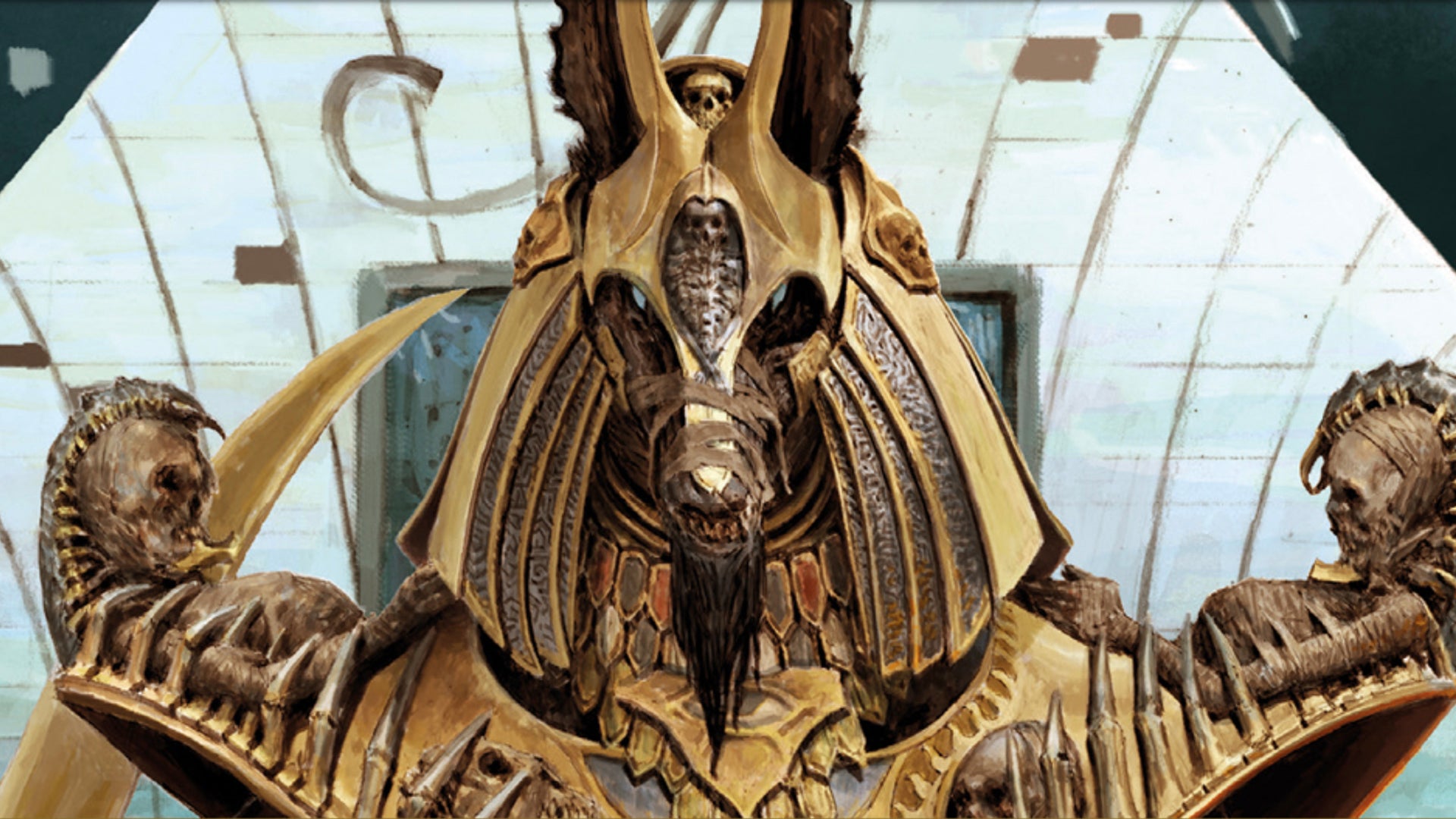 Ankh: Gods of Egypt board game artwork