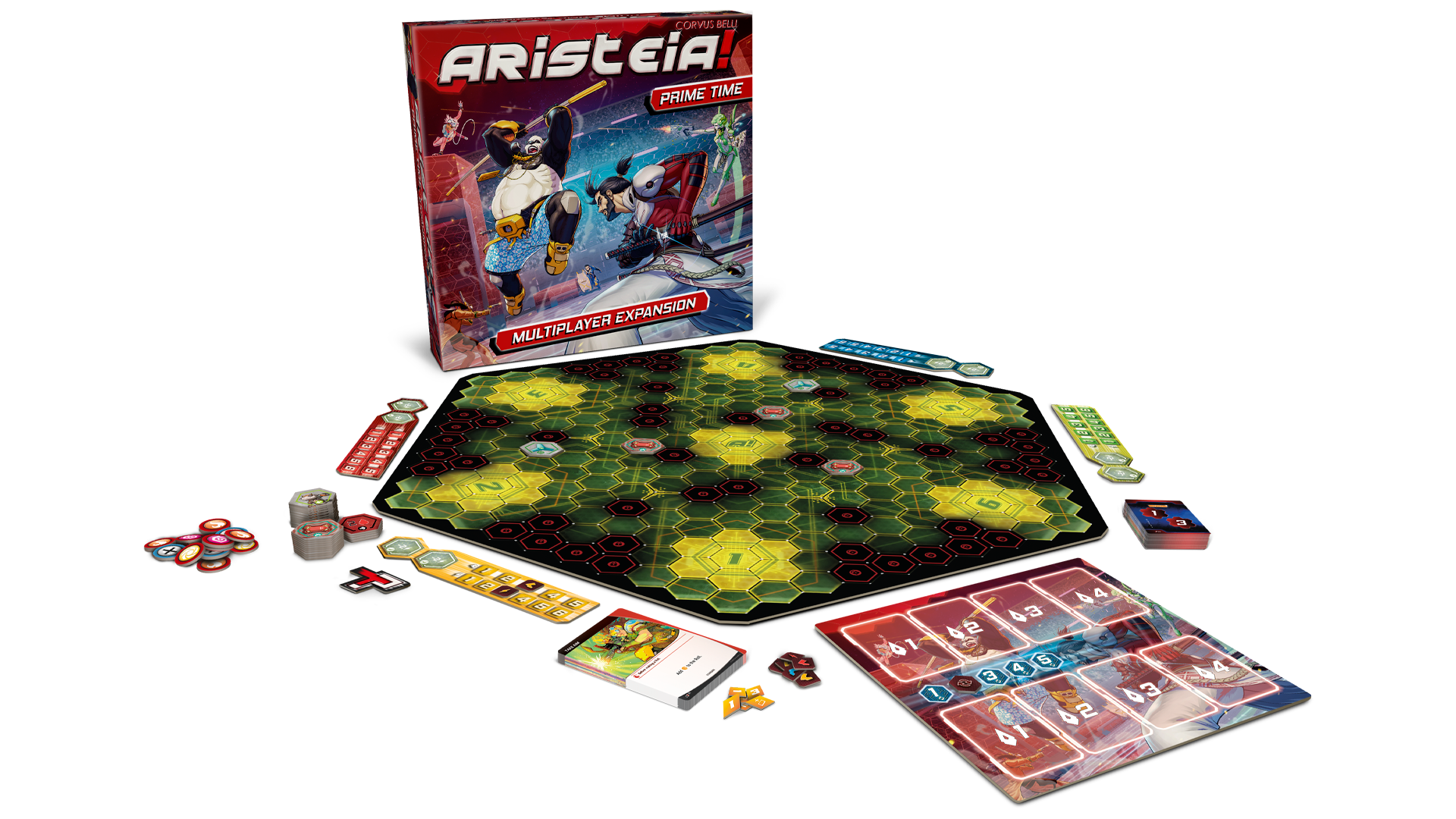 Image for Infinity sports game spin-off Aristeia is getting a four-player expansion, Prime Time