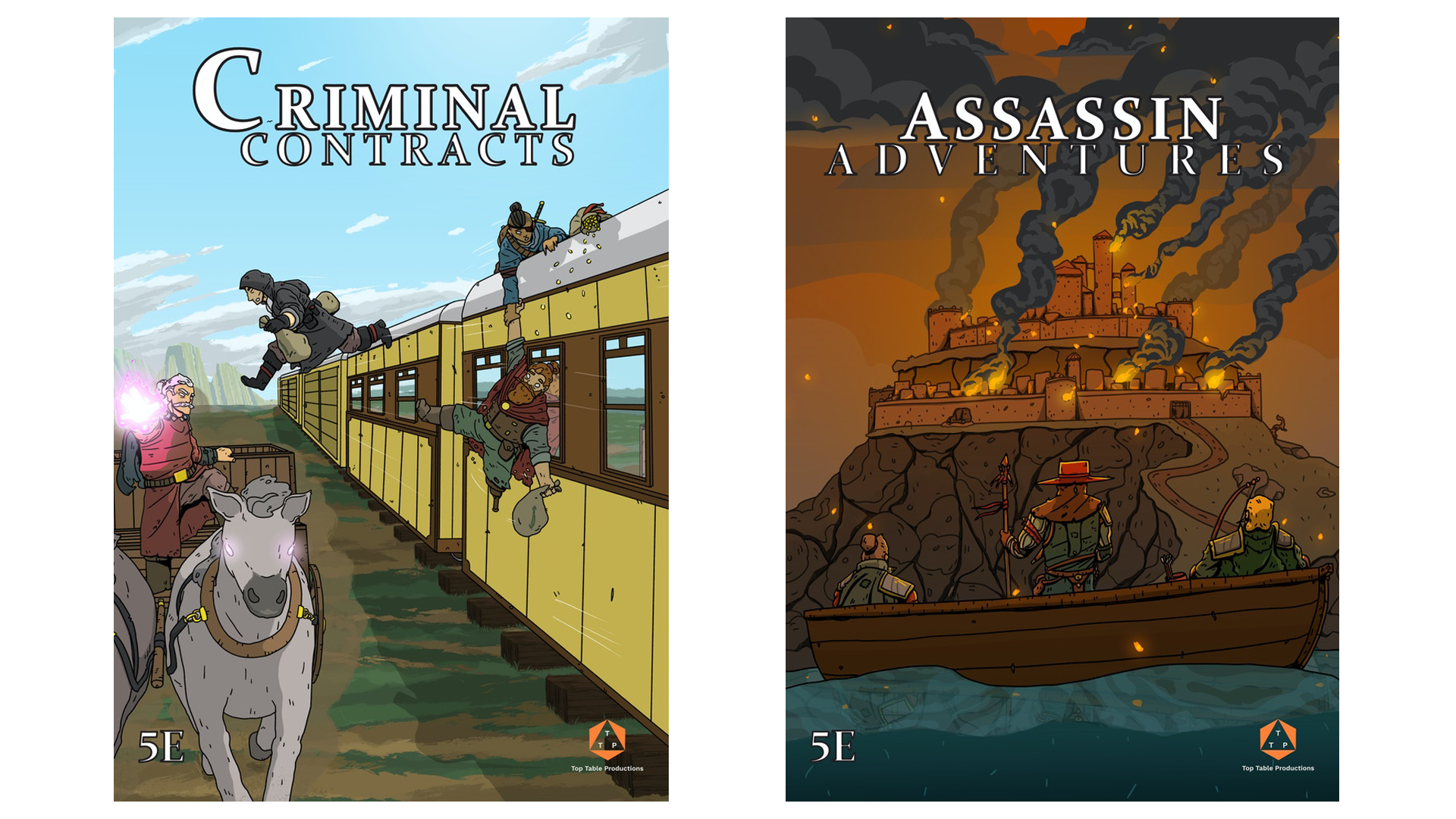 Assassin and Criminal Contracts RPG artwork