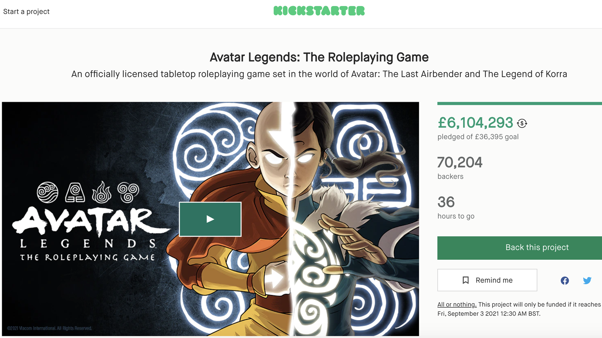Image for 28 tabletop games have made $1m on Kickstarter in 2021 so far