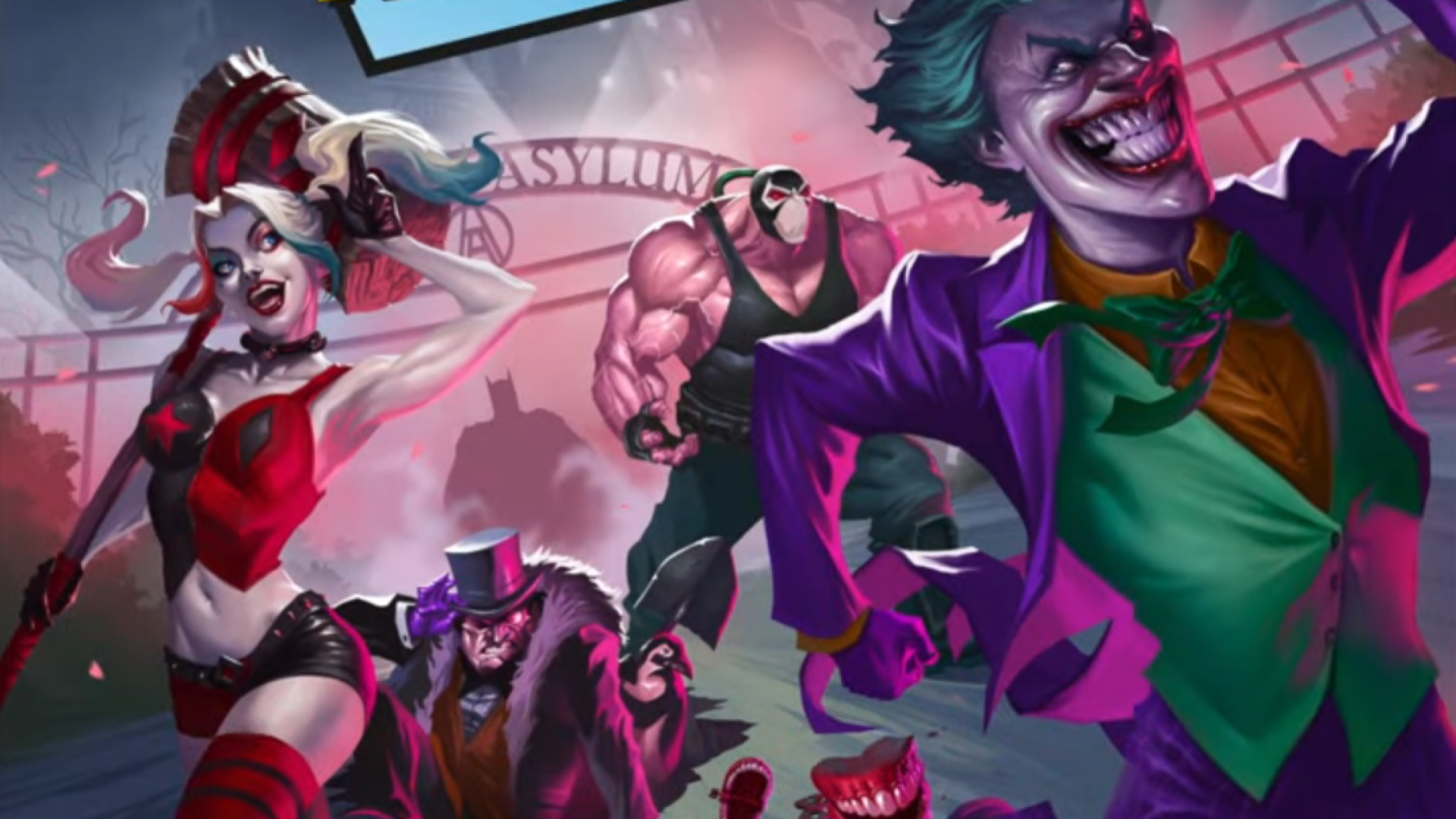 Image for Batman: Escape from Arkham Asylum casts players as the Rogues’ Gallery in a “semi-cooperative” board game