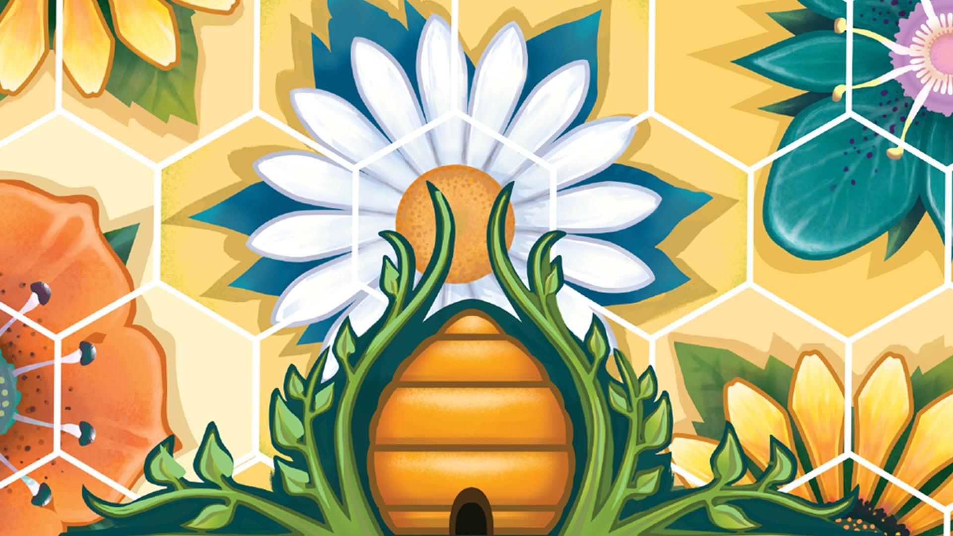 Beez board game artwork