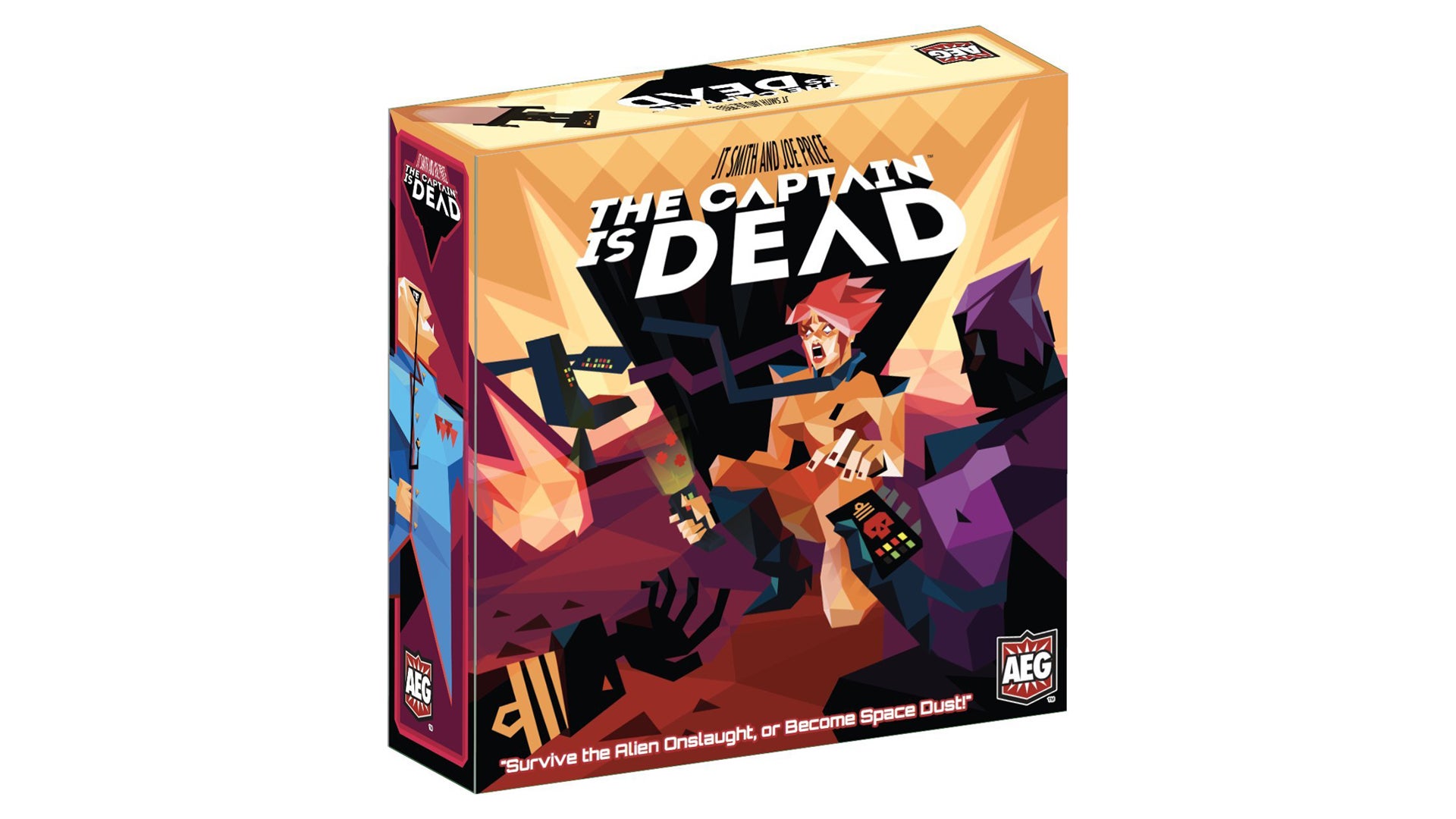 The Captain is Dead co-op board game box