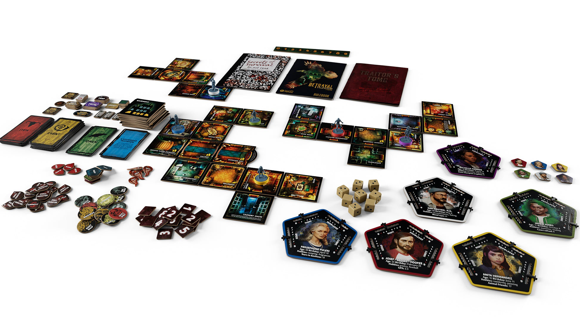 Betrayal at House on the Hill: Third Edition layout image