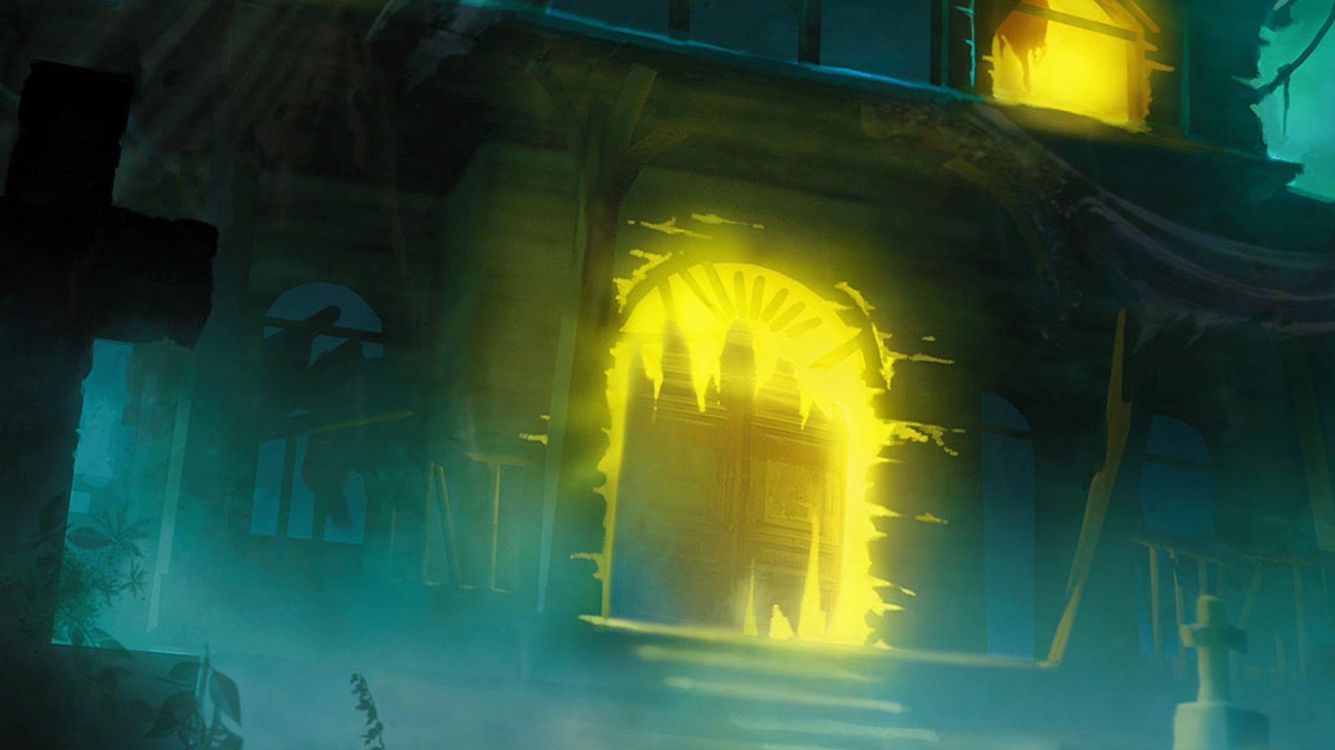 Betrayal at House on the Hill board game artwork