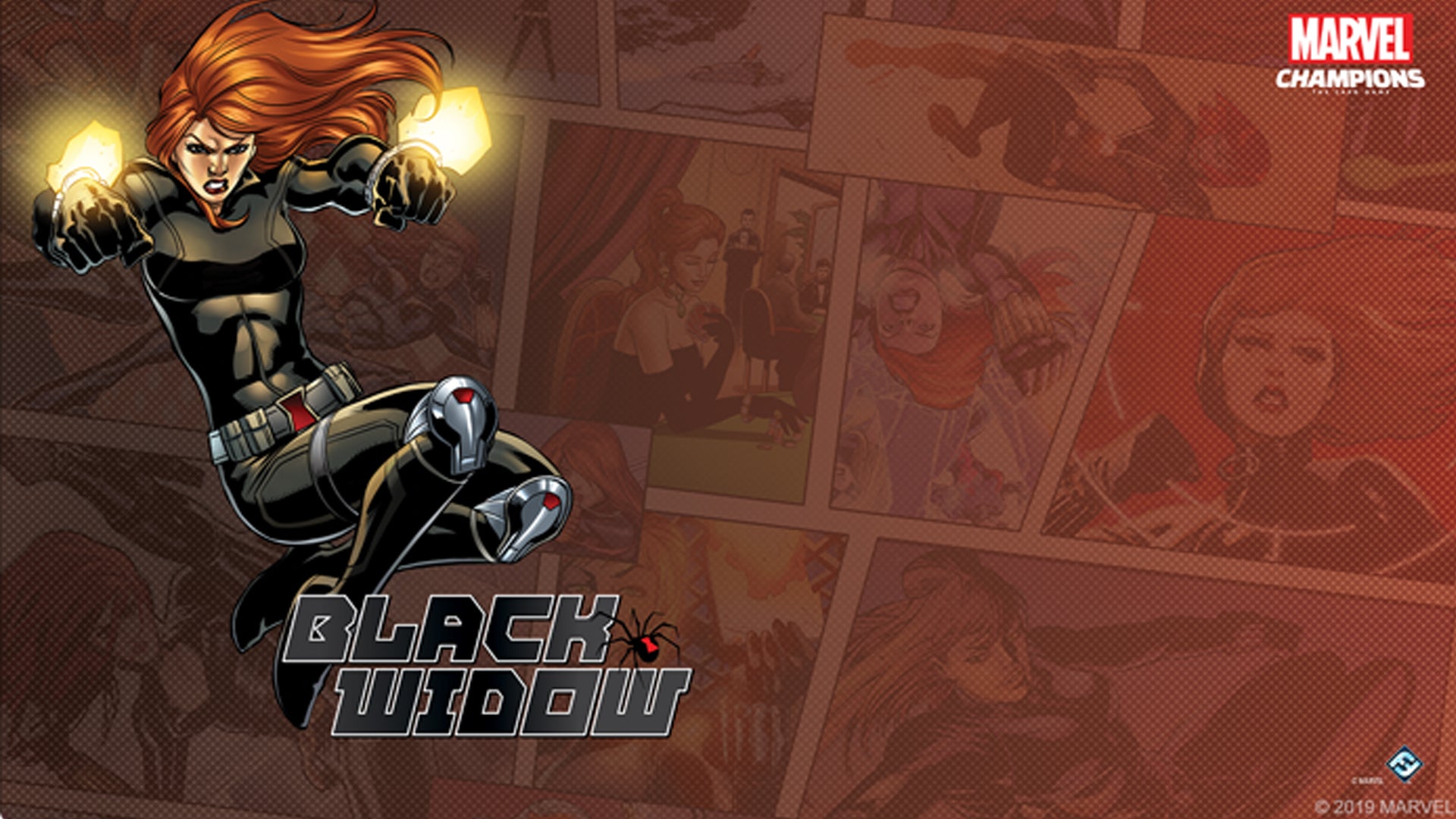 Black Widow Hero Pack Marvel Champions: The Card Game artwork
