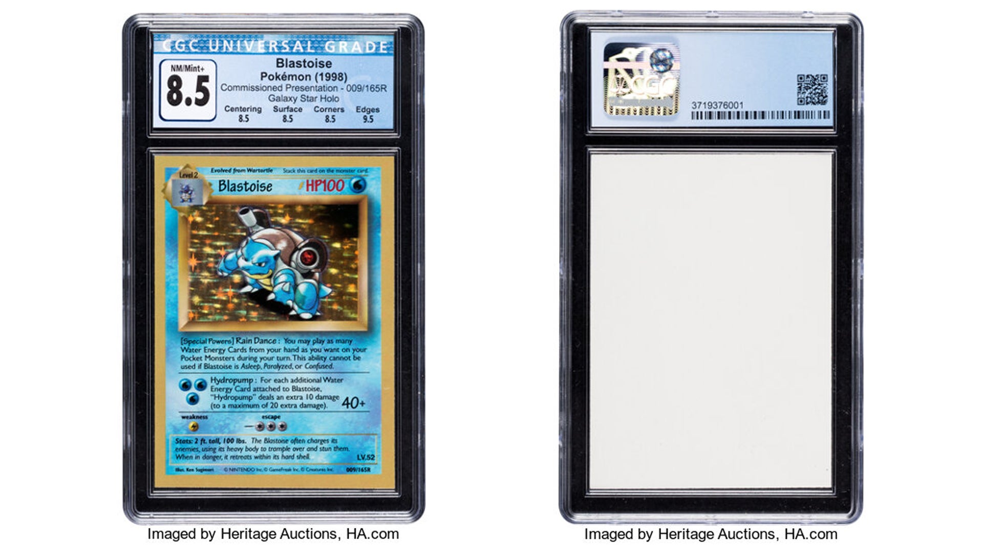 Extremely rare Blastoise, one of two in existence, becomes most expensive Pokémon  card sold at auction | Dicebreaker