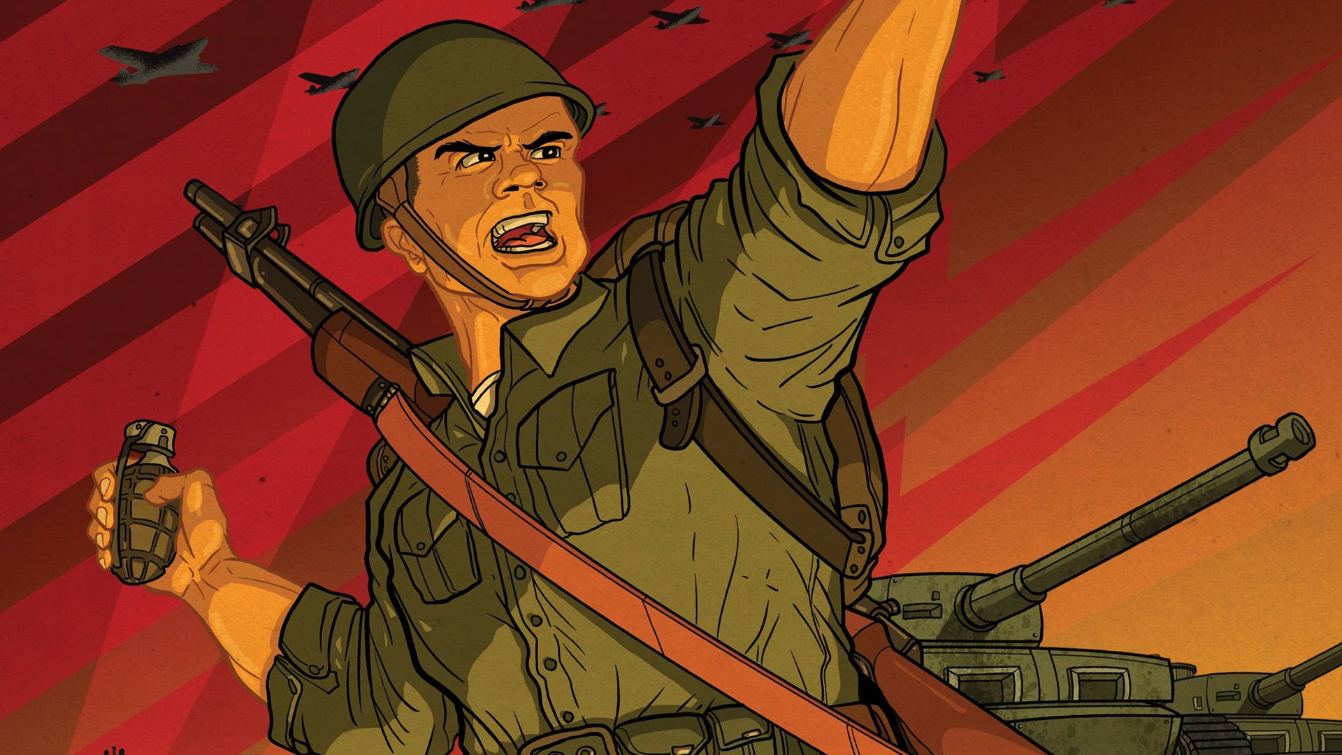Blitzkrieg board game artwork