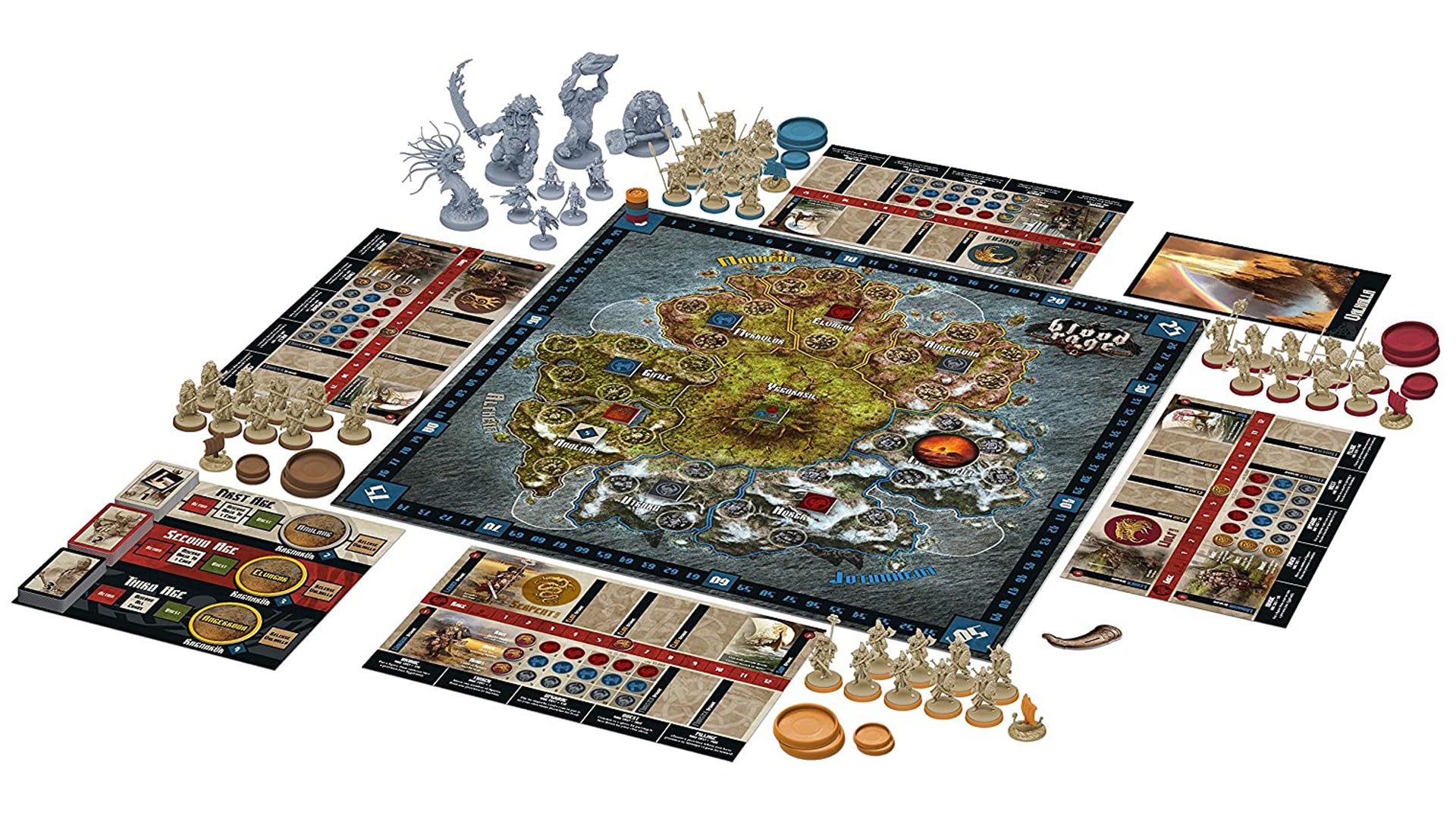 Blood Rage layout