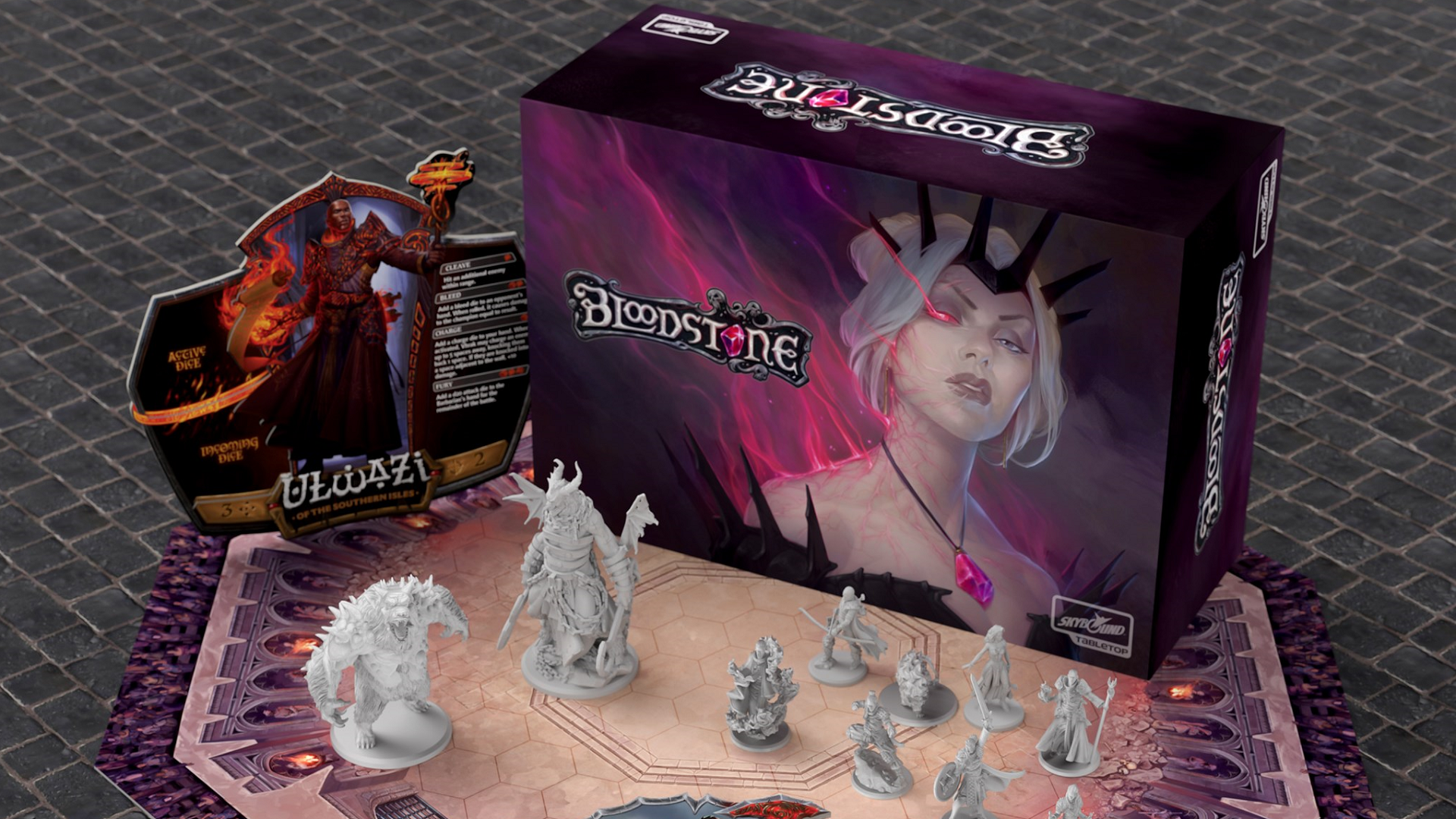 Image for The Walking Dead publisher’s arena dice game Bloodstone wages players against bosses - and each other