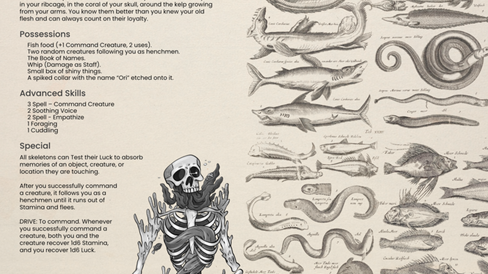 sea in the tabletop RPG Bones Deep 