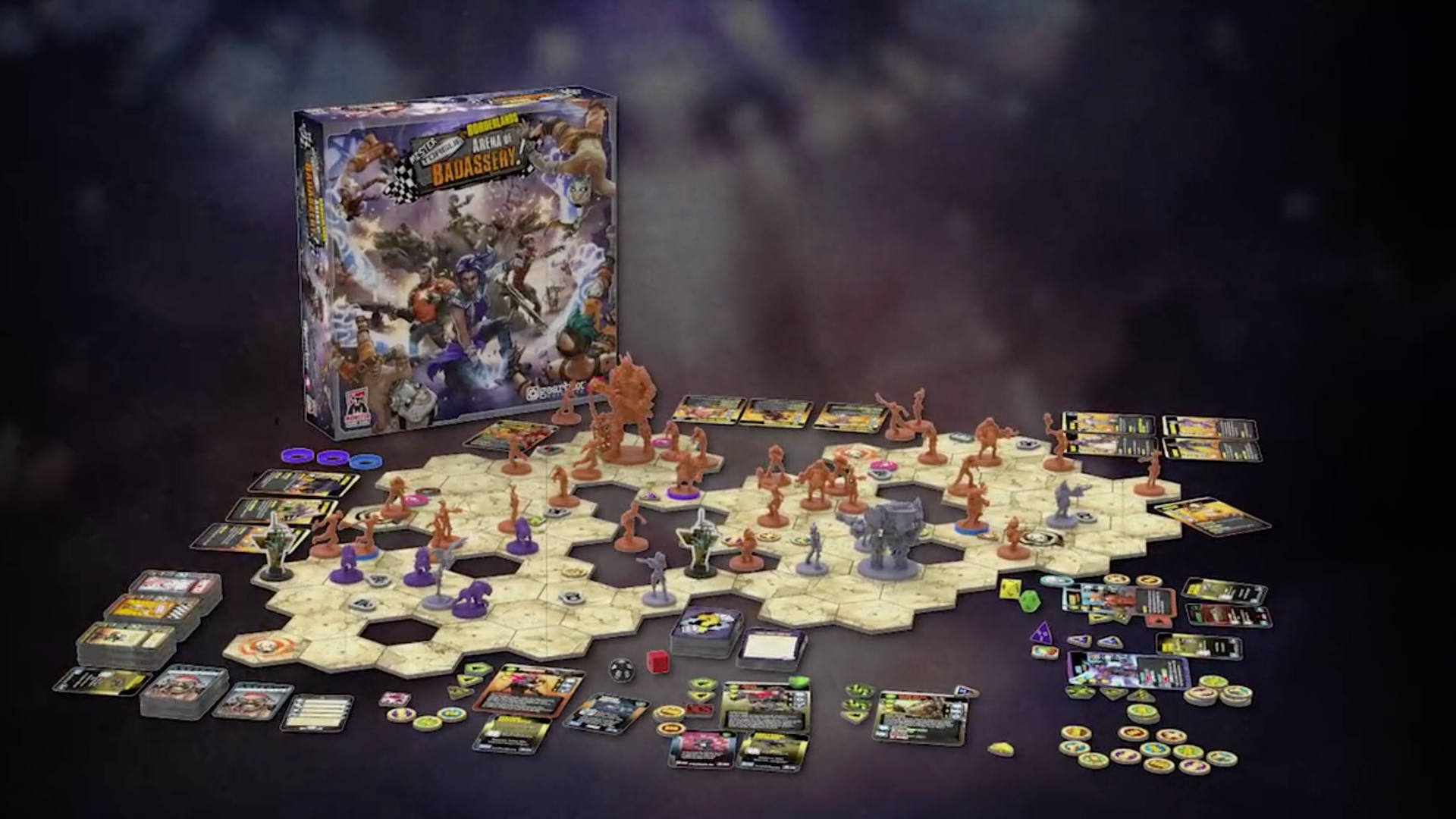 Image for Borderlands miniatures game Arena of Badassery brings the series’ humour to tabletop