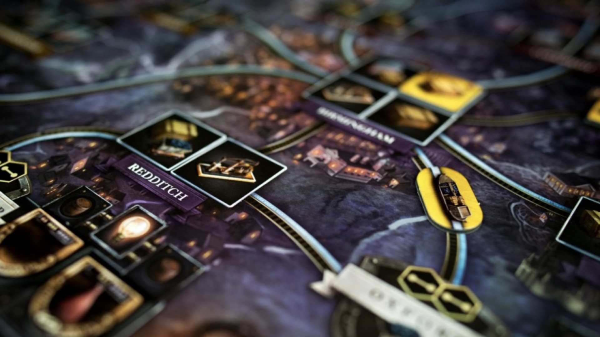 Brass: Birmingham board game layout 3