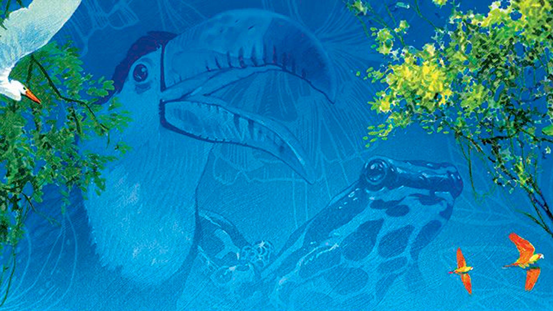 Canopy board game artwork
