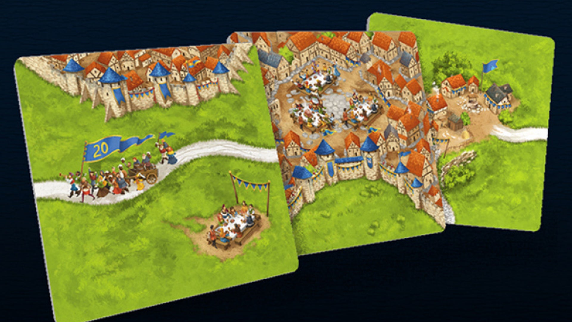 Carcassonne S th Anniversary Edition Lets You Customise The Classic Board Game S Meeples Dicebreaker