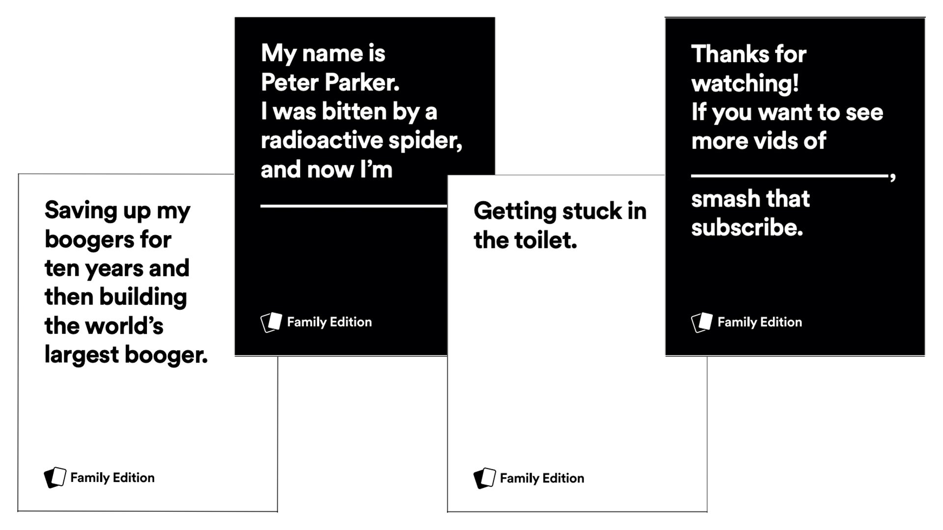 Cards Against Humanity Has A New Family Friendly Edition You Can Download For Free Dicebreaker