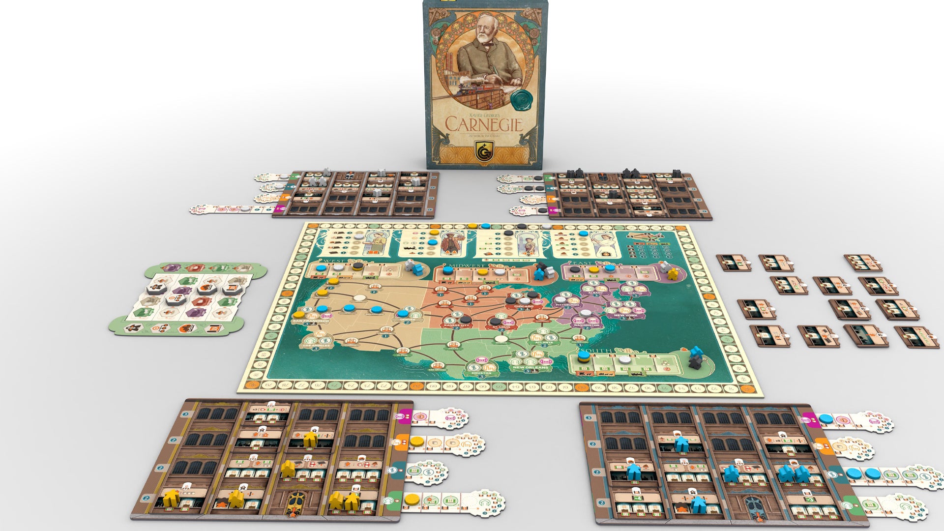 Carnegie board game layout 2