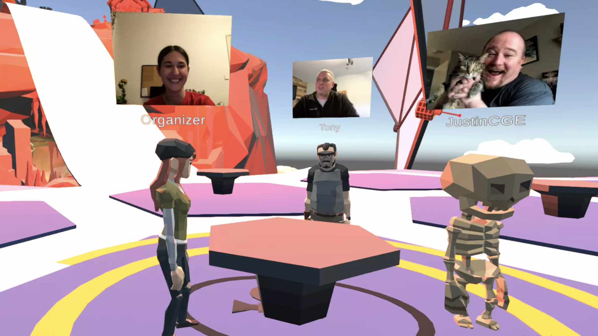 Image for Castle TriCon is an online board game convention held in a 3D virtual world