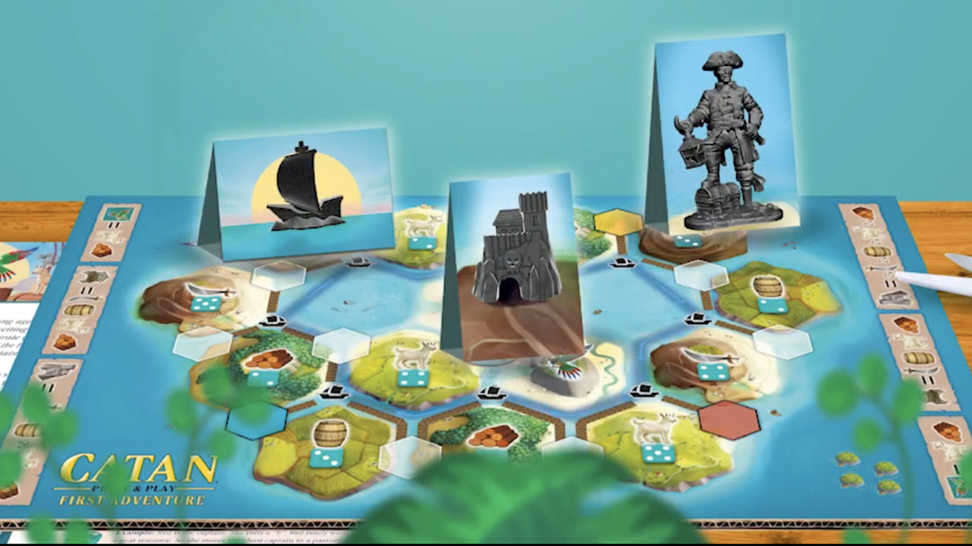 Image for Catan: First Adventure is a free spin-off from the classic board game you can print and play at home