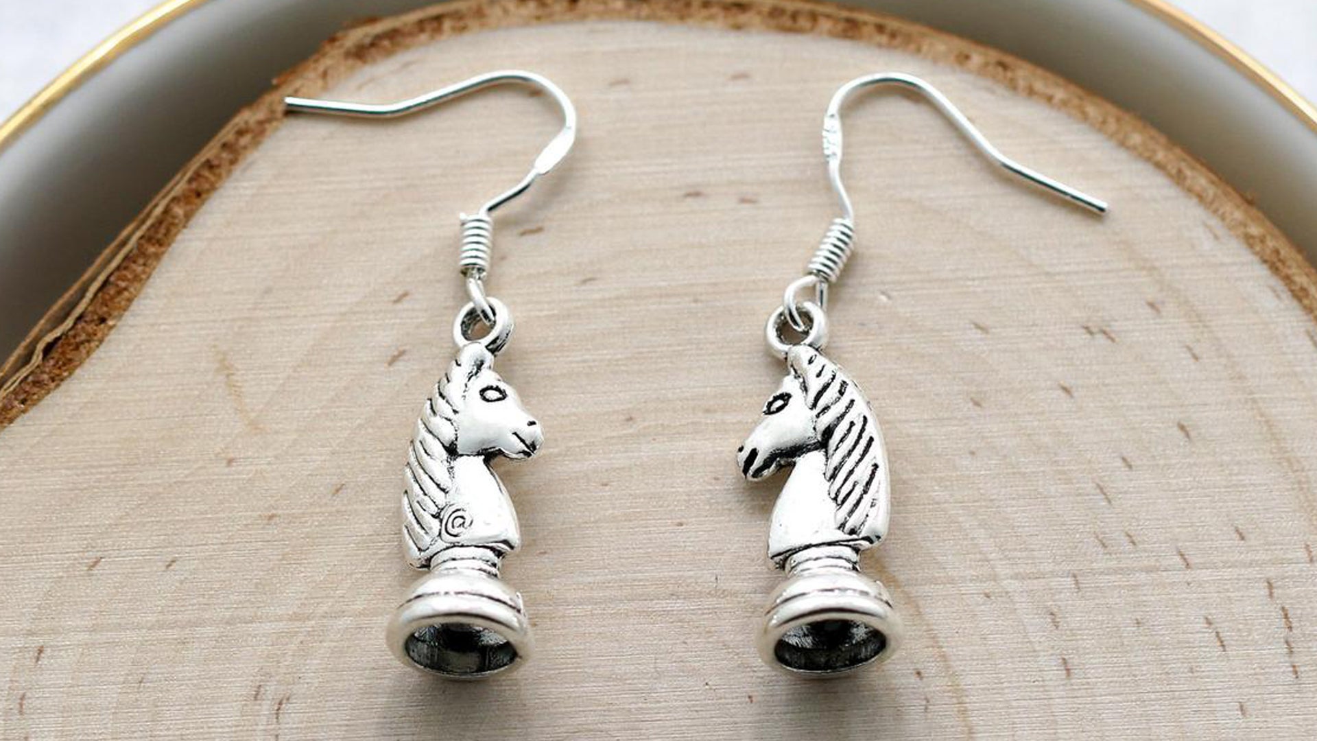 Chess Piece Earrings image