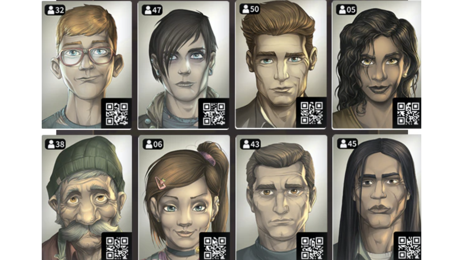 Chronicles of Crime board game cards