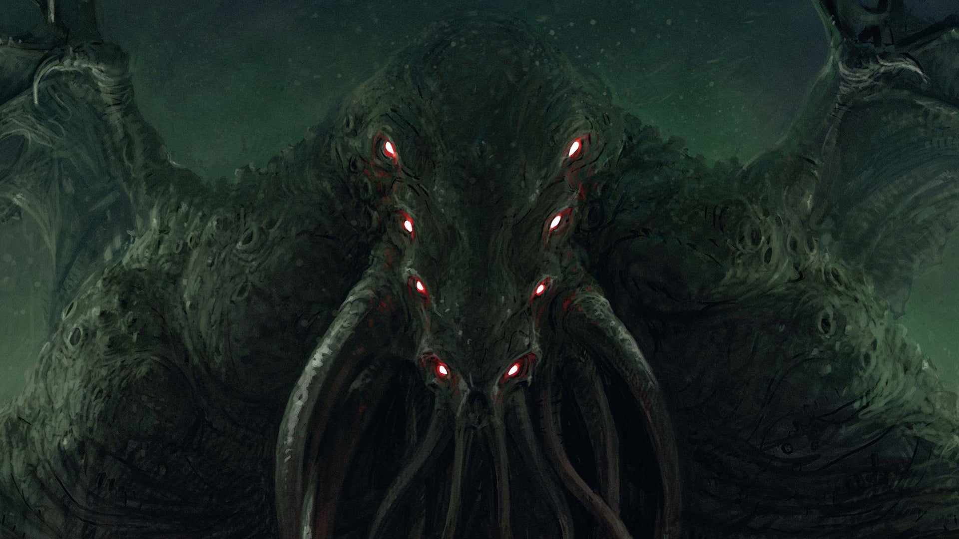 Cthulhu: Death May Die horror board game box artwork