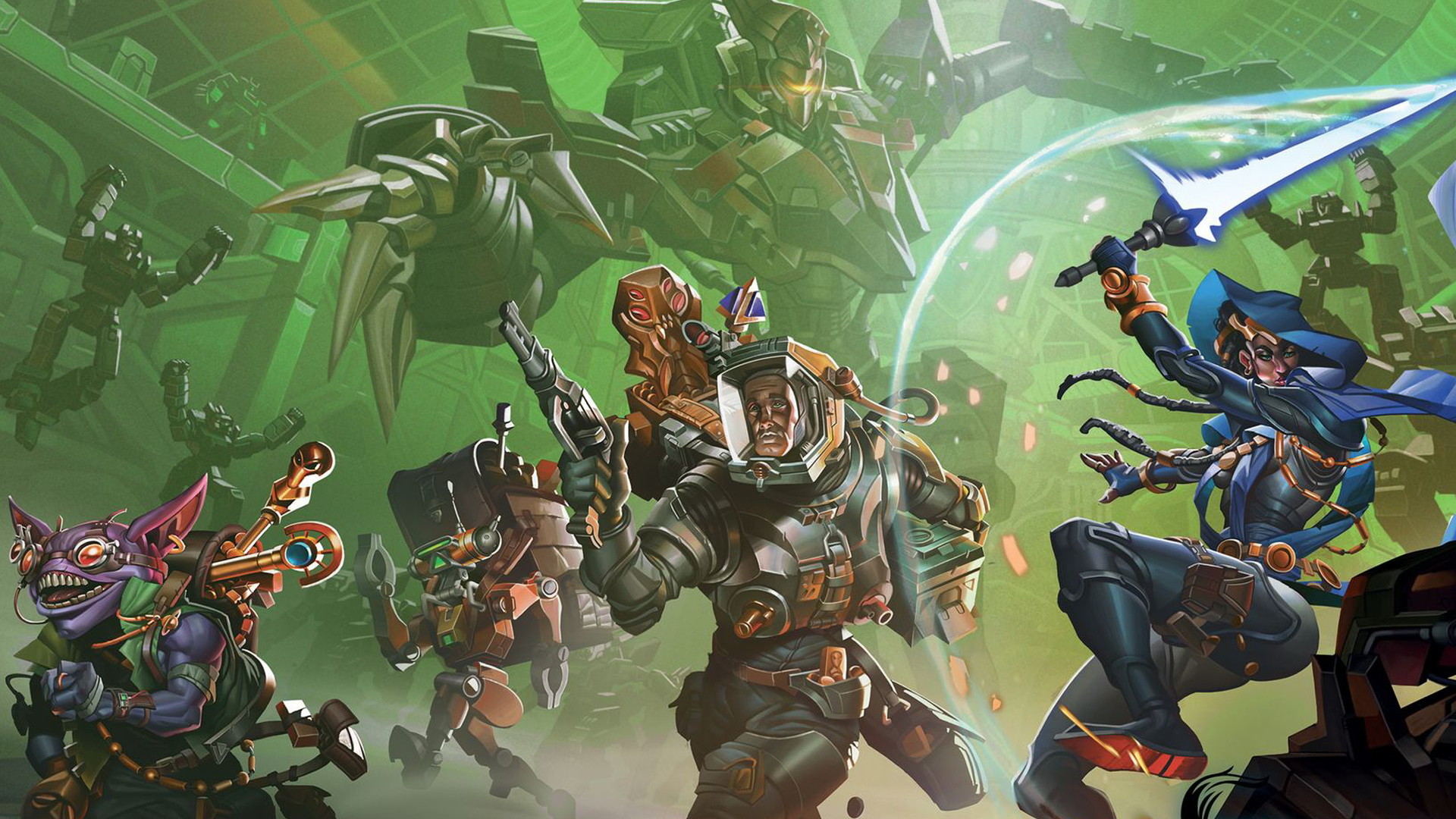 Clank! In! Space! artwork