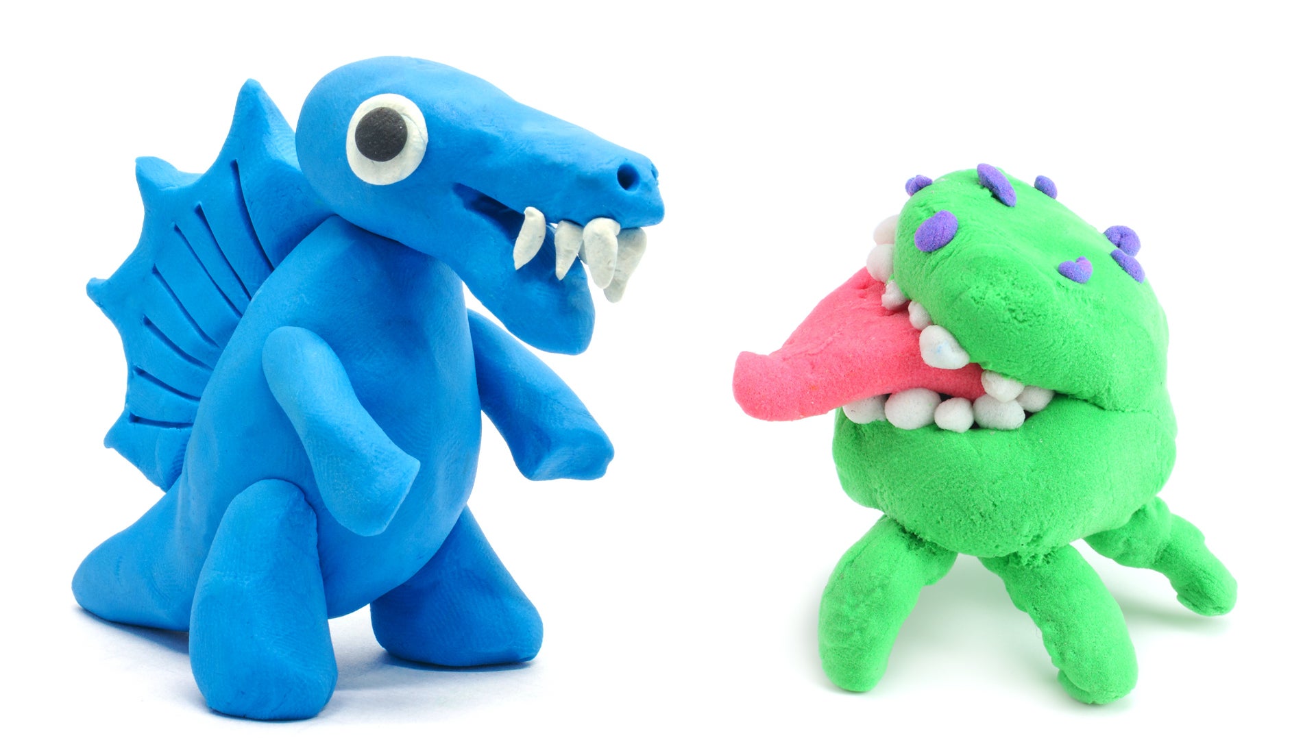 Creatures made from clay