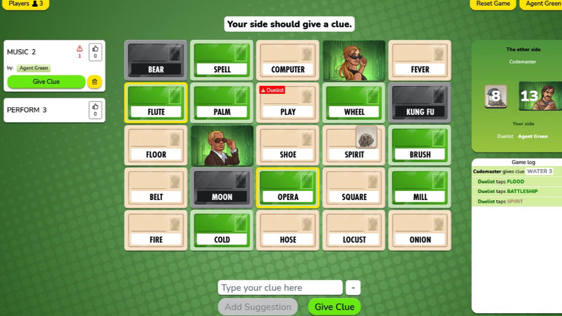 Codenames: Duel online screenshot 2