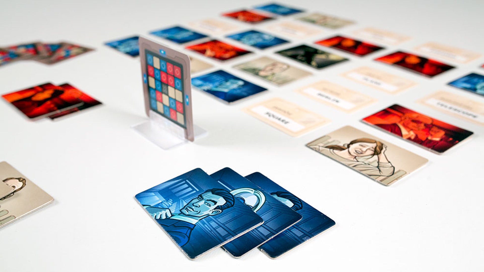 Codenames party board game gameplay layout