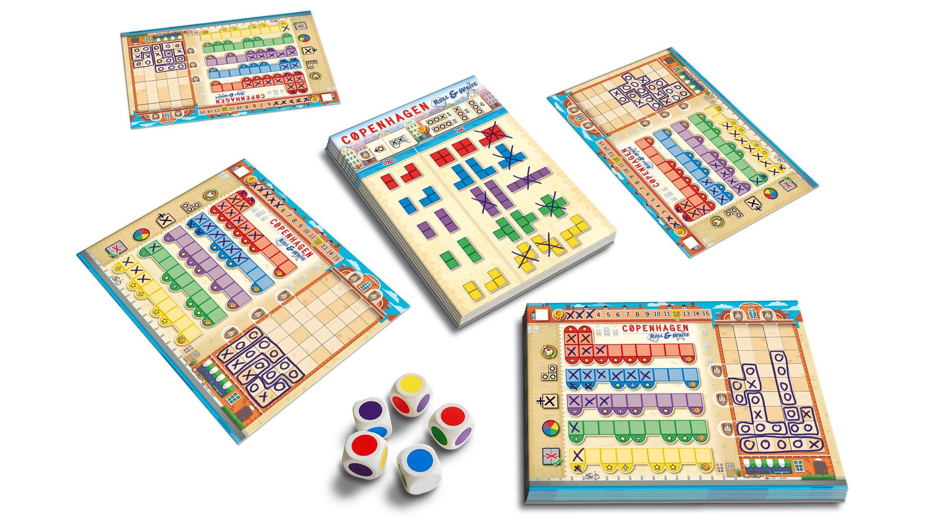 Copenhagen Roll & Write Dicebreaker