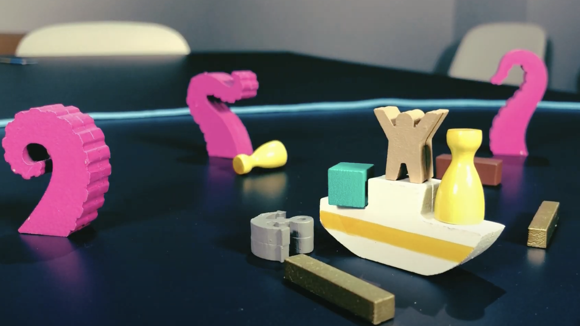 Crazy Octopus board game trailer screenshot