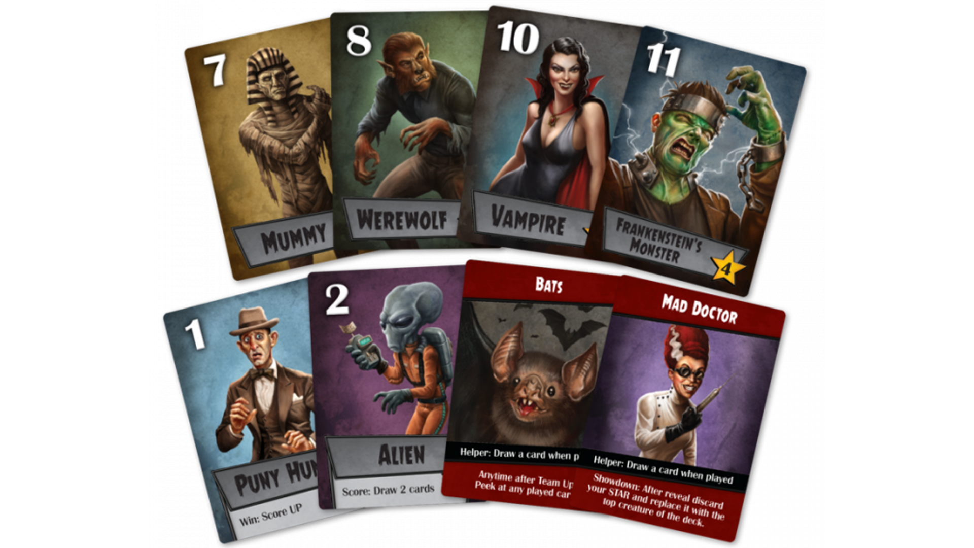Creature Feature cards