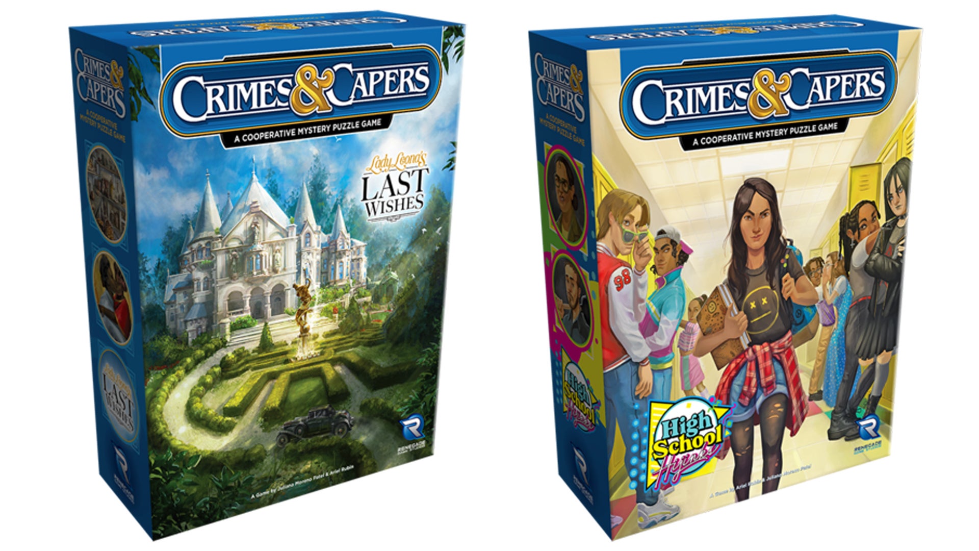 Crimes & Capers boxes
