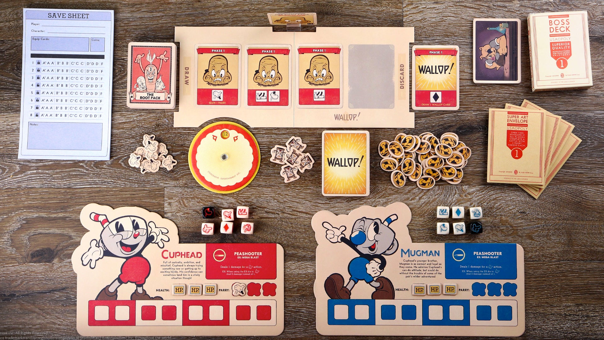 Cuphead Fast Rolling Dice Game