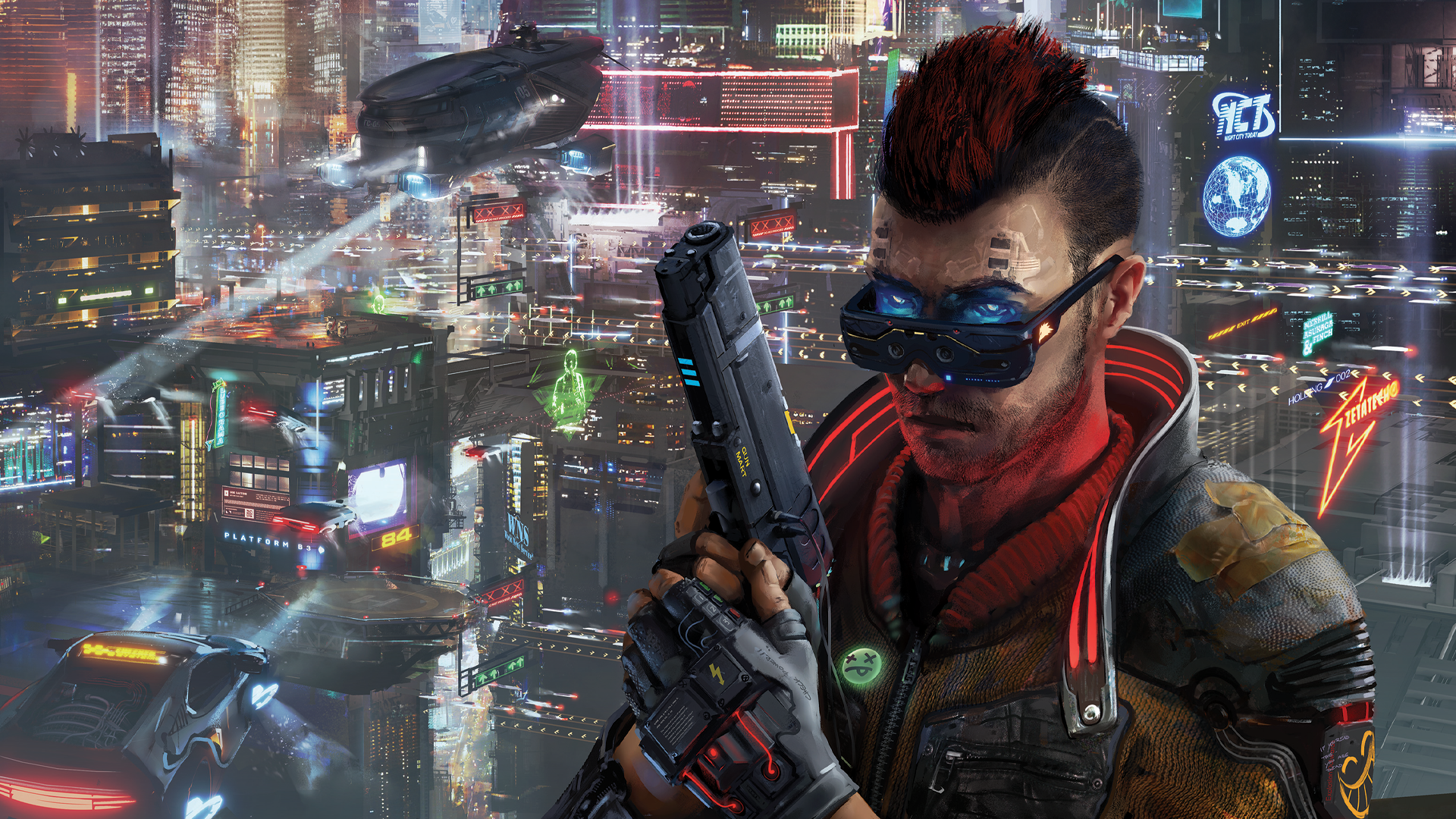 Cyberpunk Red RPG artwork