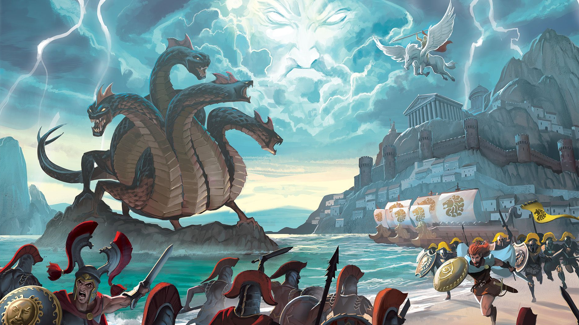 Image for Cyclades: Legendary Edition is a ‘director’s cut’ of the mythical board game, headed to Kickstarter this year