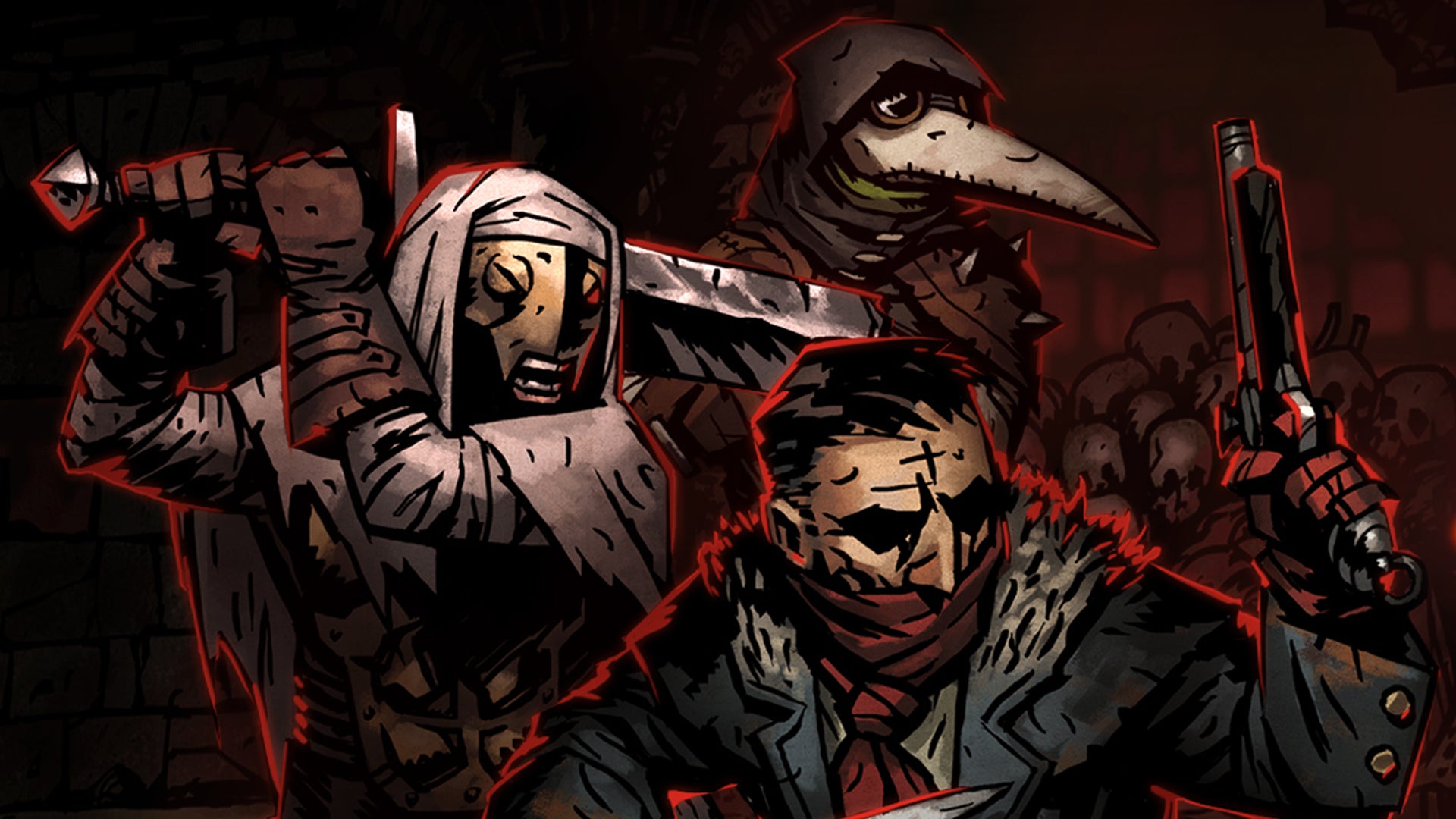 Darkest Dungeon video game artwork