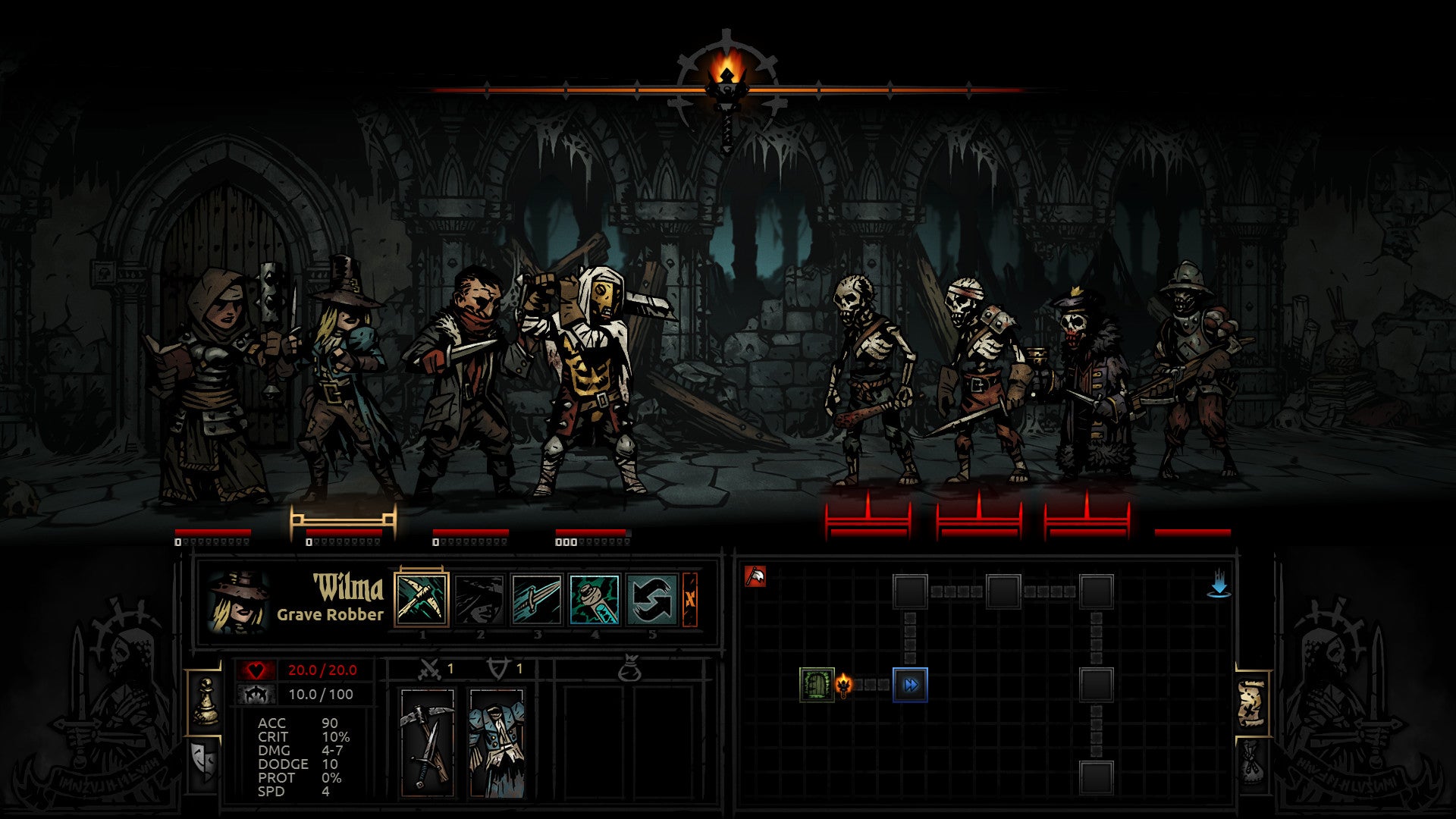 Darkest Dungeon video game screenshot 3