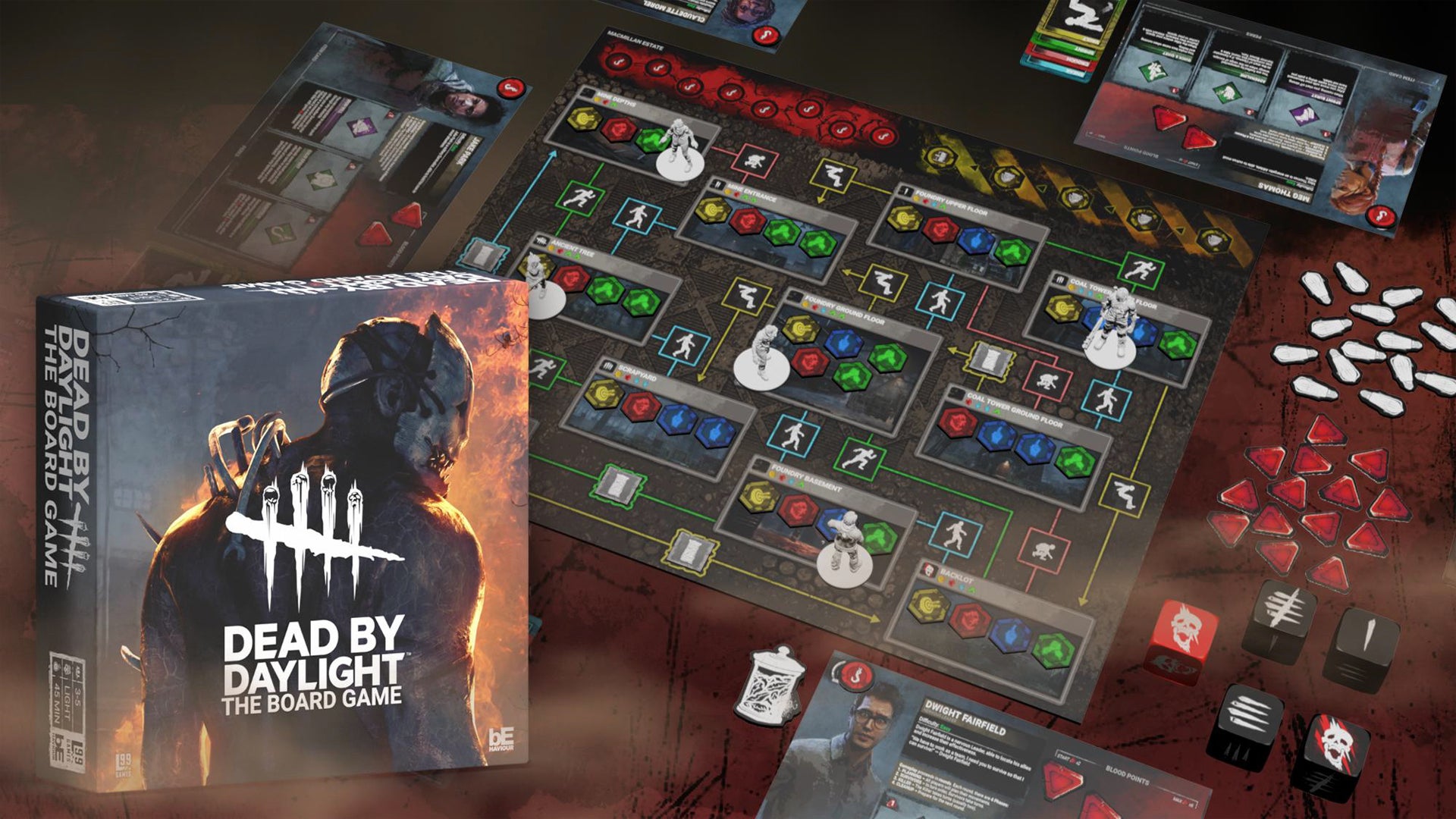 Image for Dead by Daylight board game announced, hits Kickstarter next month - here’s how it plays