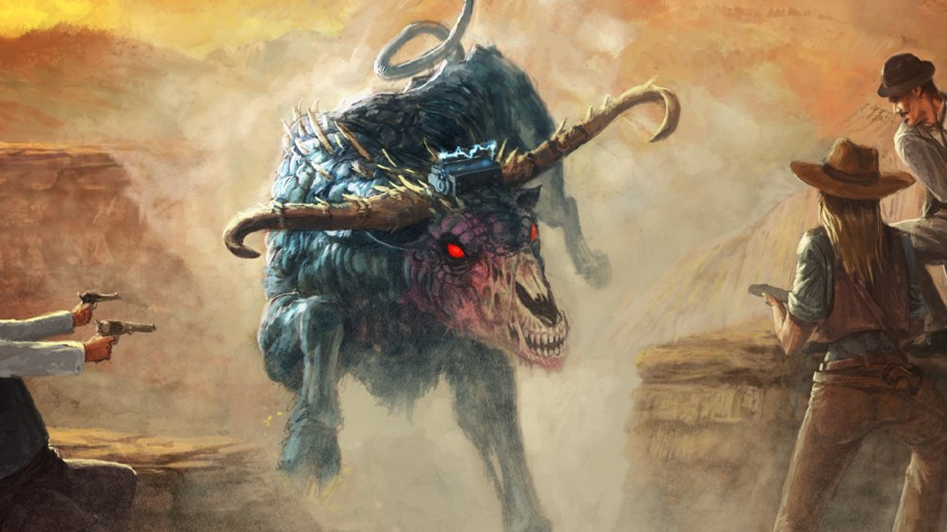 Weird West RPG Deadlands wrangles three adventures into a new hardcover boo...
