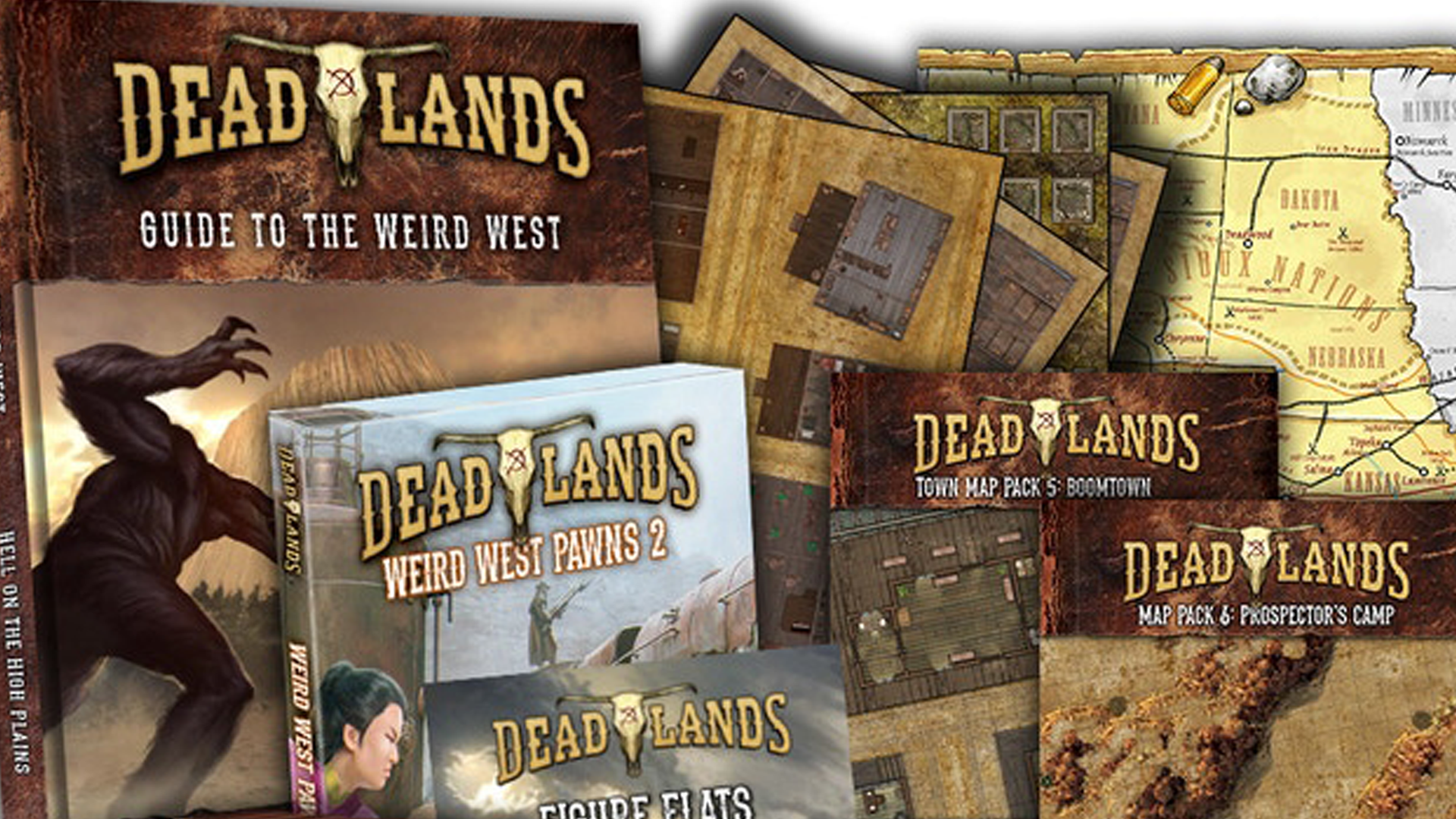 Deadlands: Weird West, Hell on High Plains layout