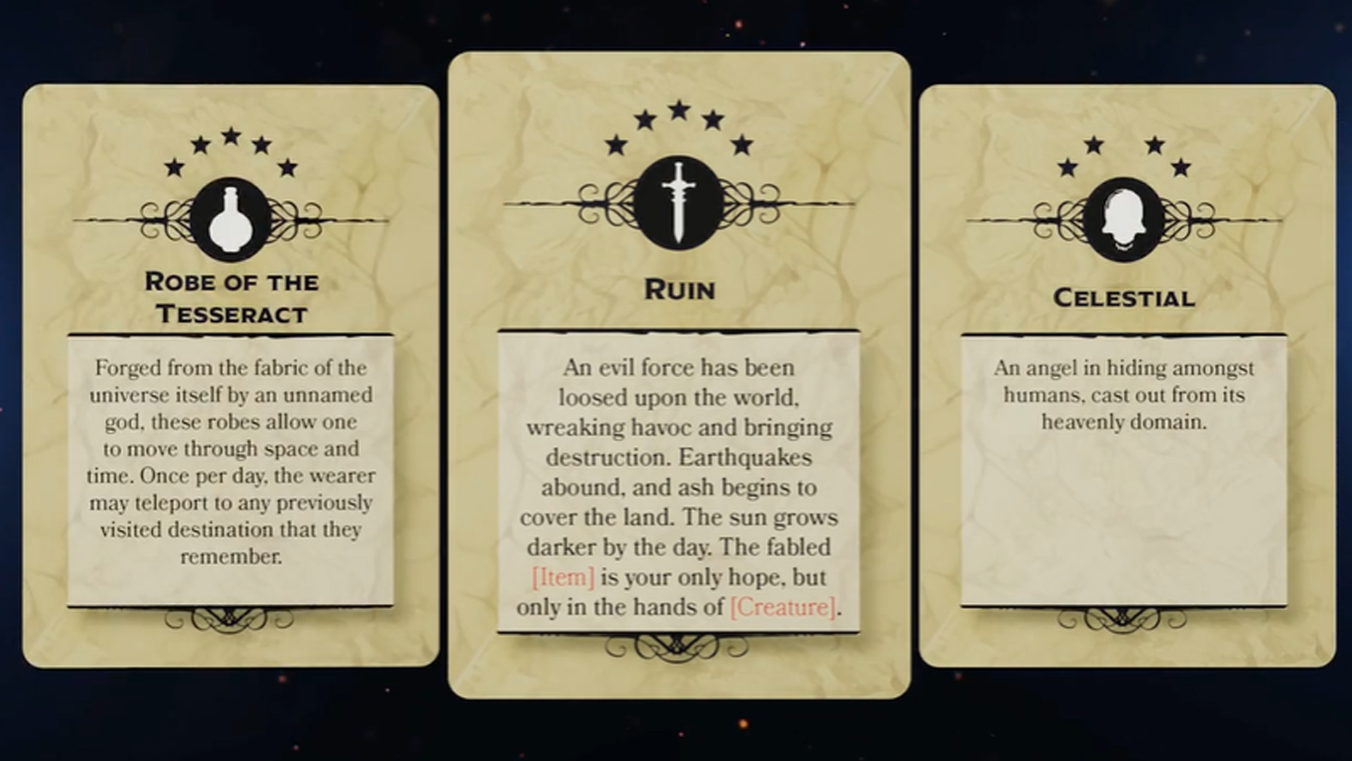 D D Meets Cards Against Humanity In Deck Of Many Quests Fill The Blank Adventures Dicebreaker